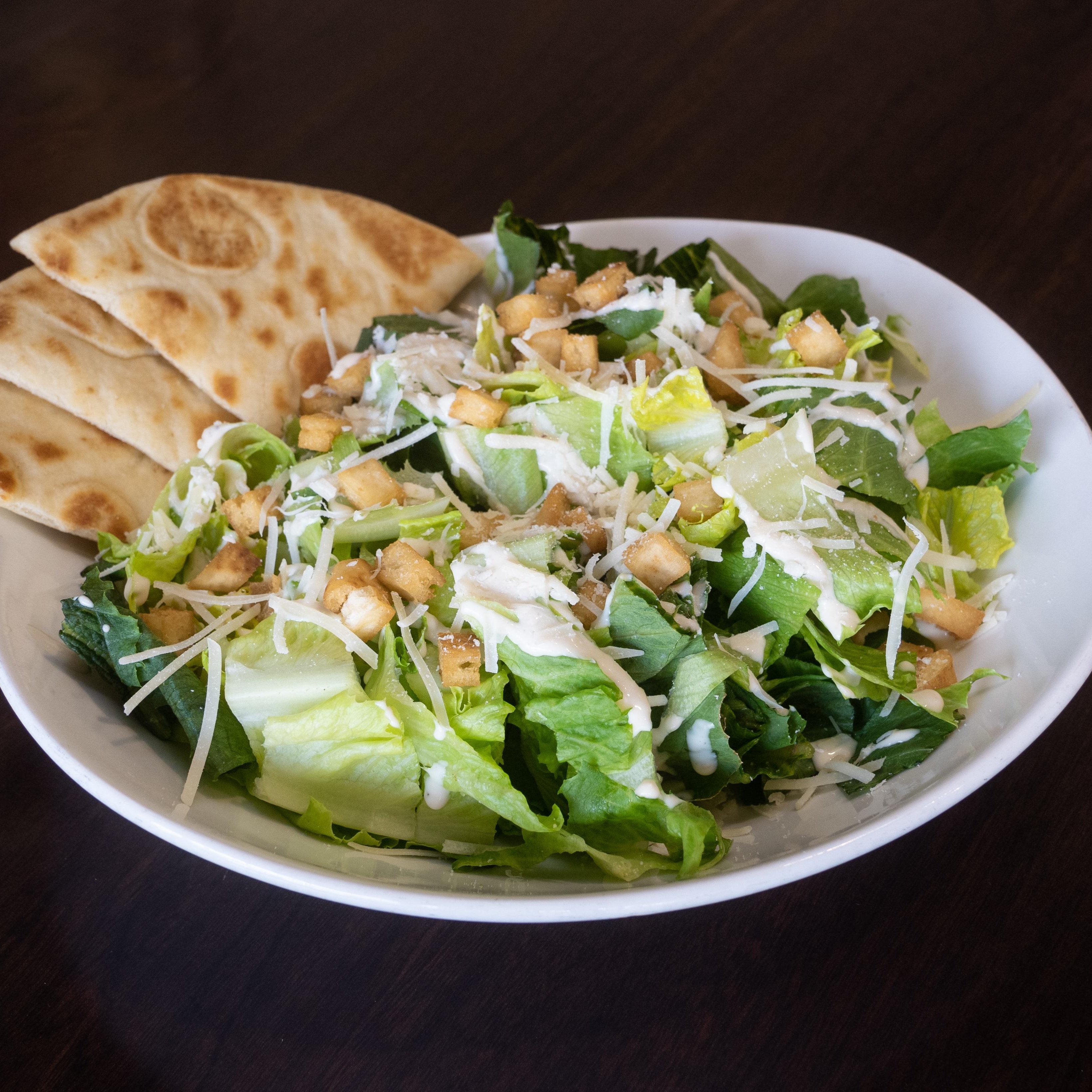 Fresh Caesar Salad and More Mediterranean Delights
