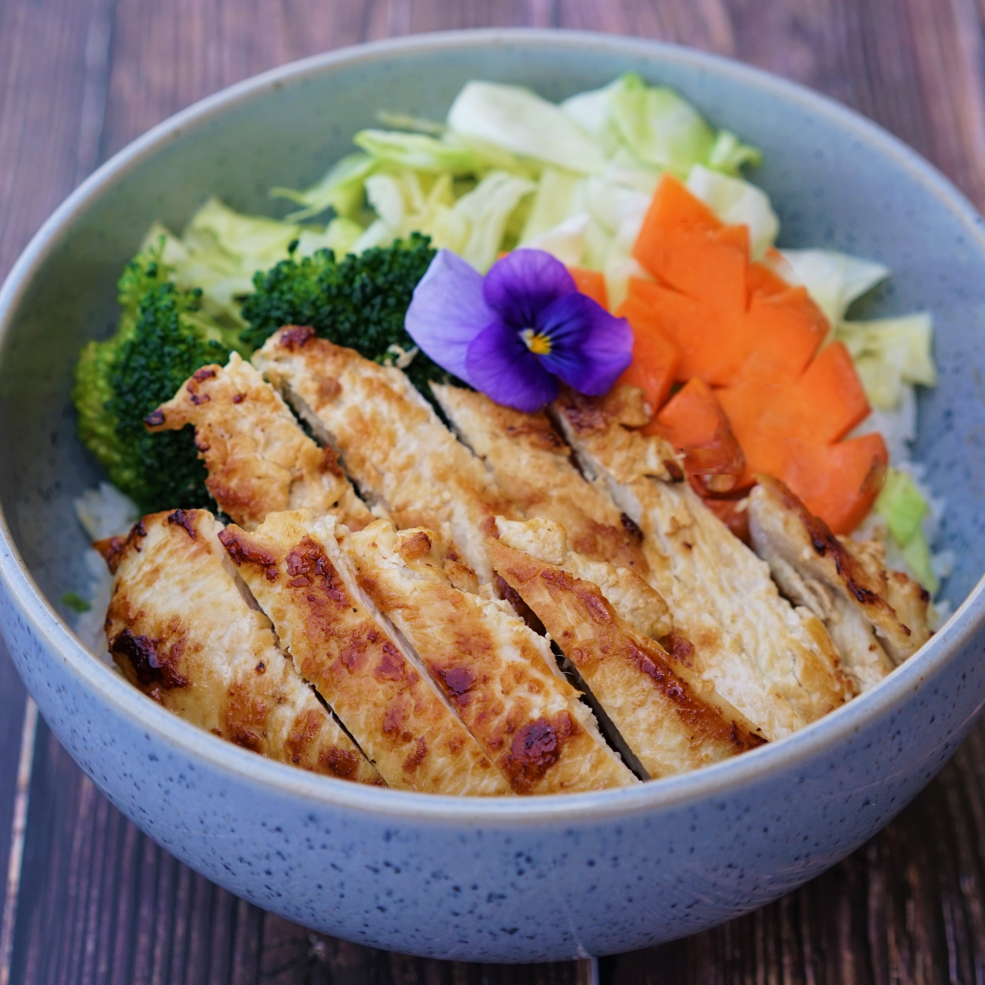 Grilled Chicken Teriyaki Bowl (Breast).