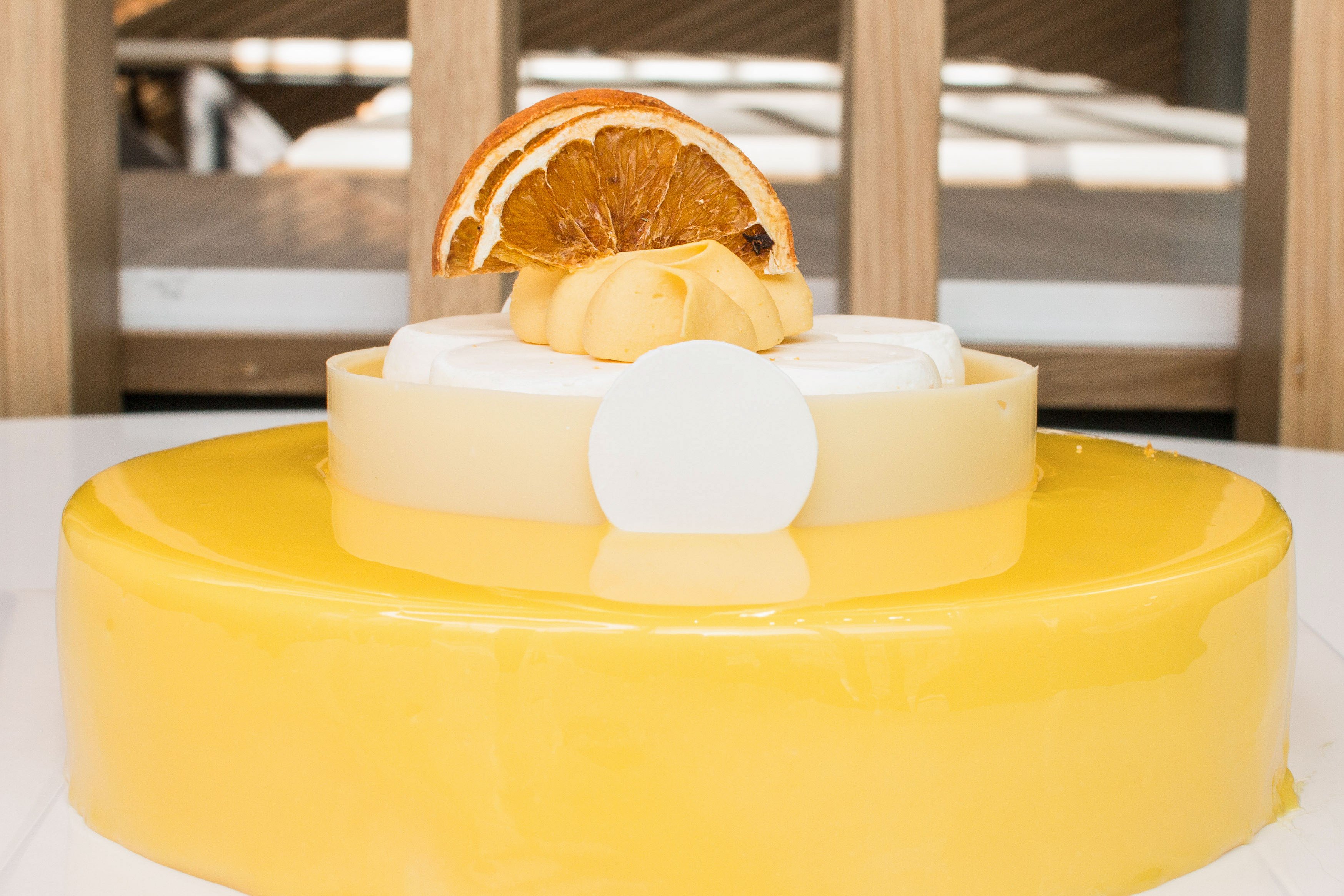 Mango Cloud Cake