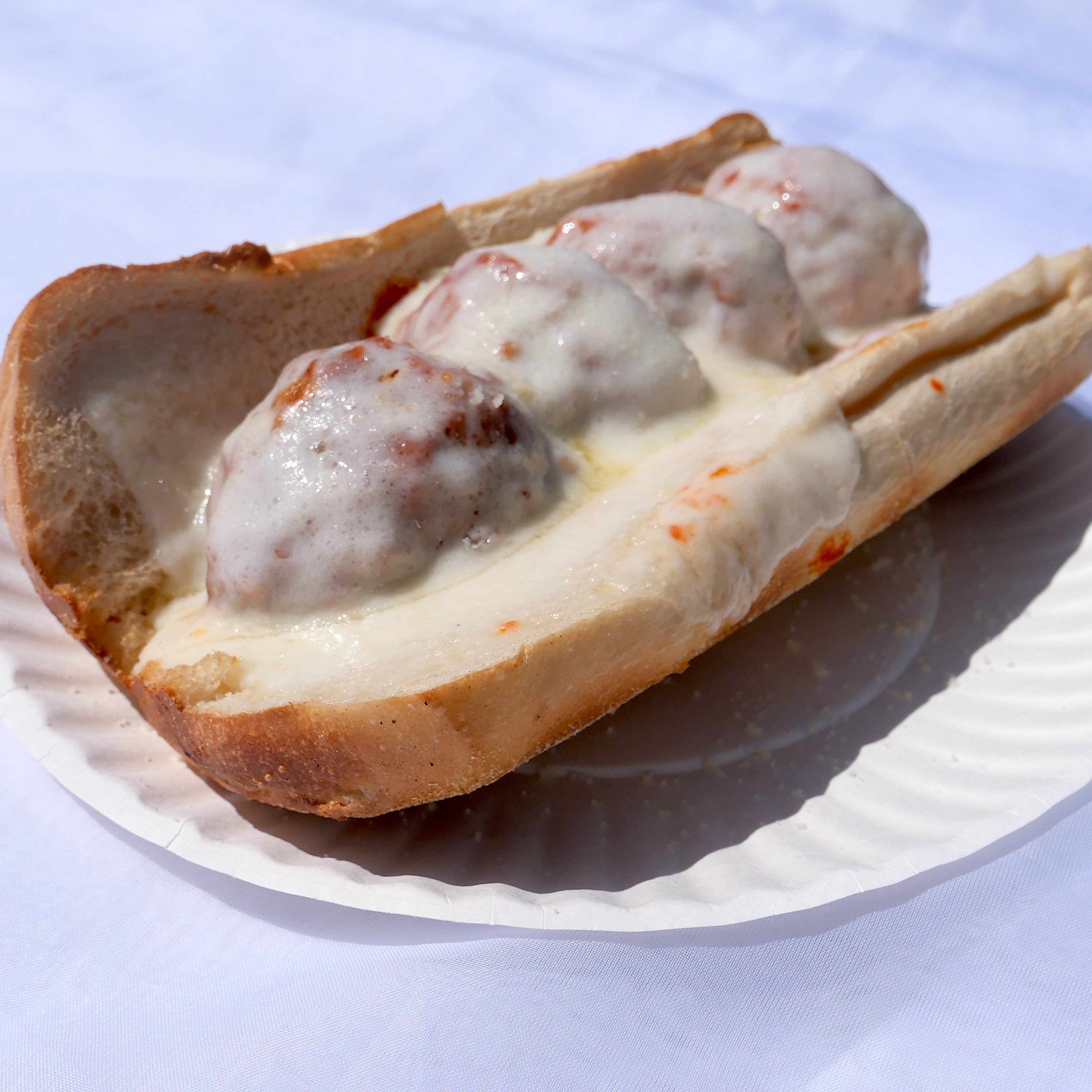 8" Meatball Sub.