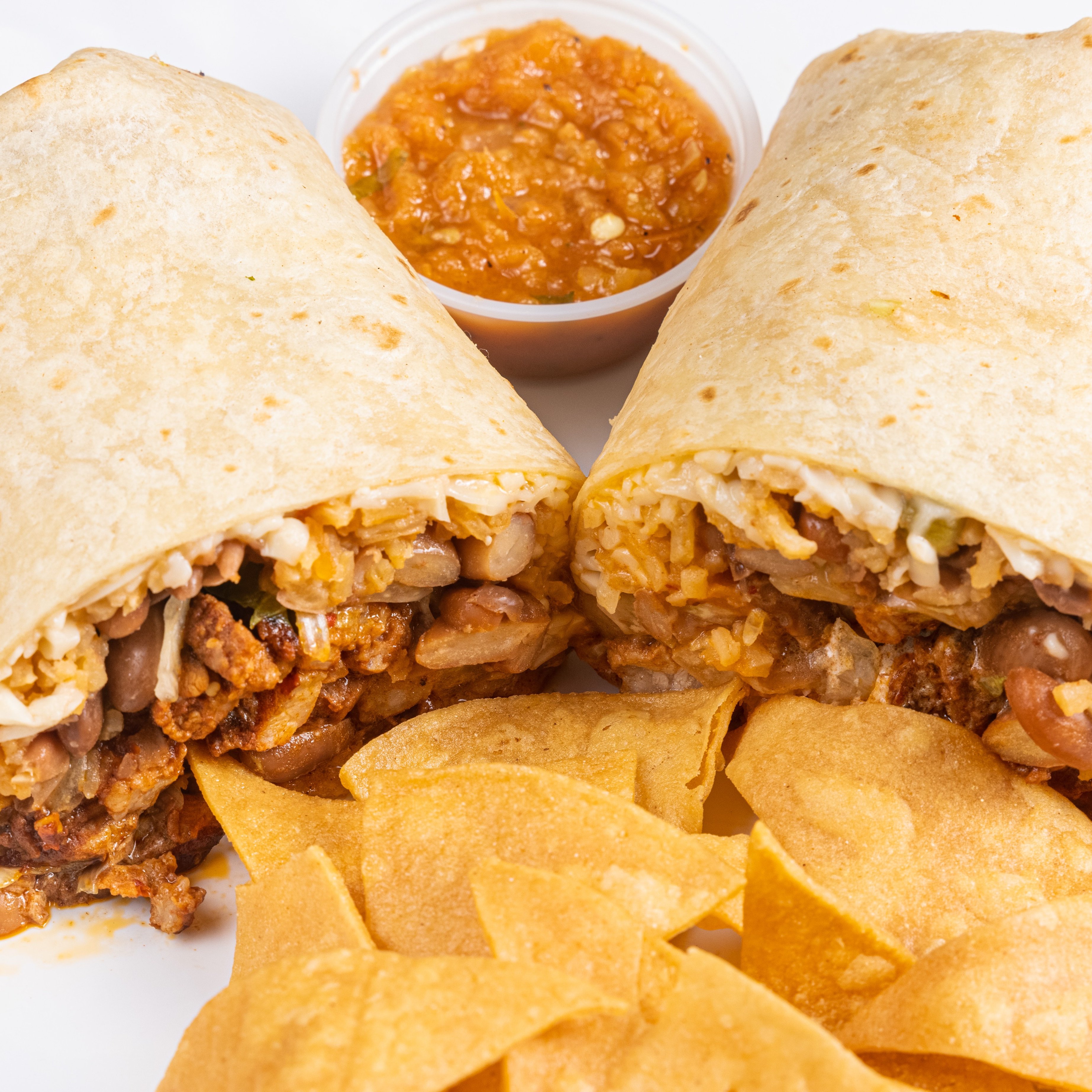 Spicy Pork Burrito.