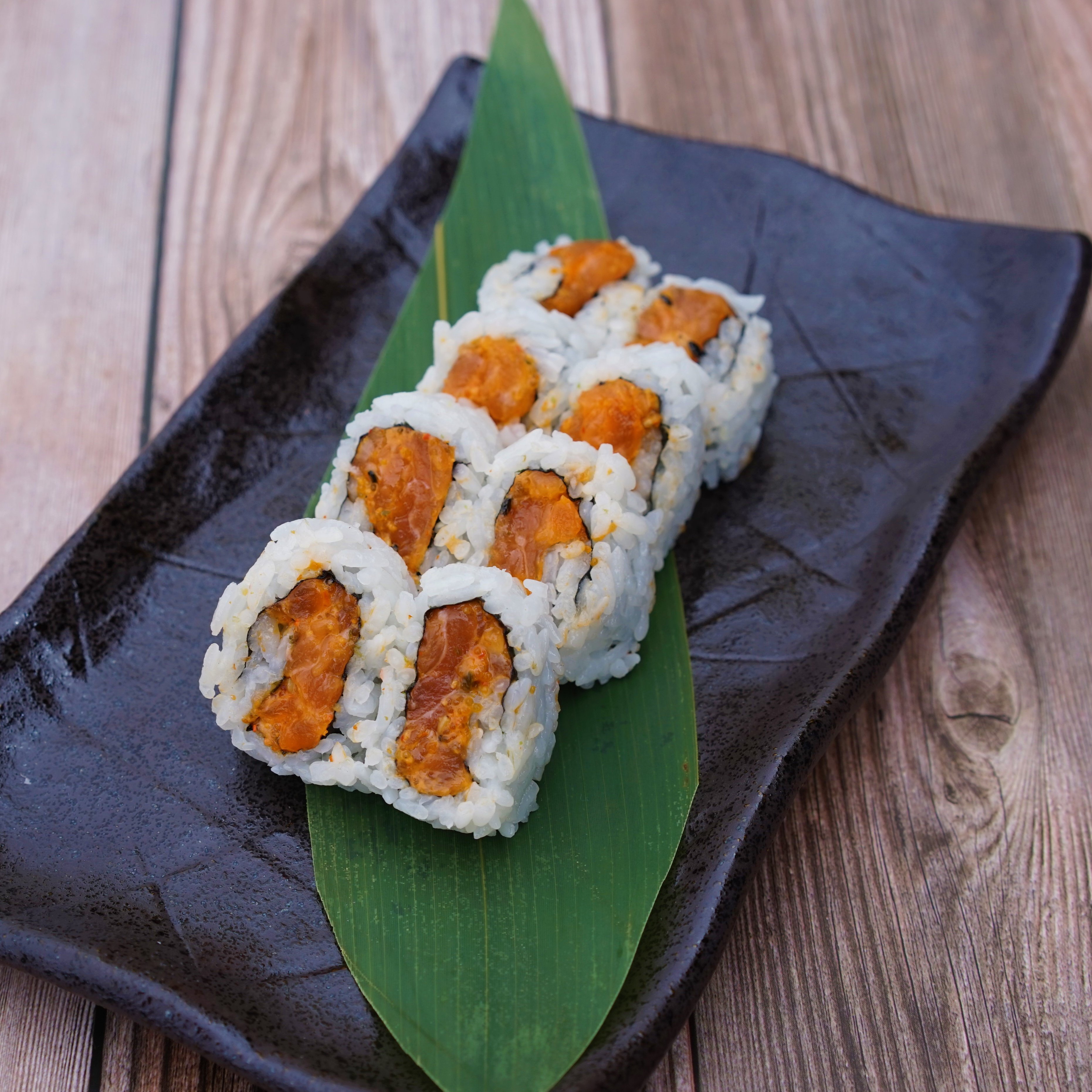 Spicy Salmon Roll.