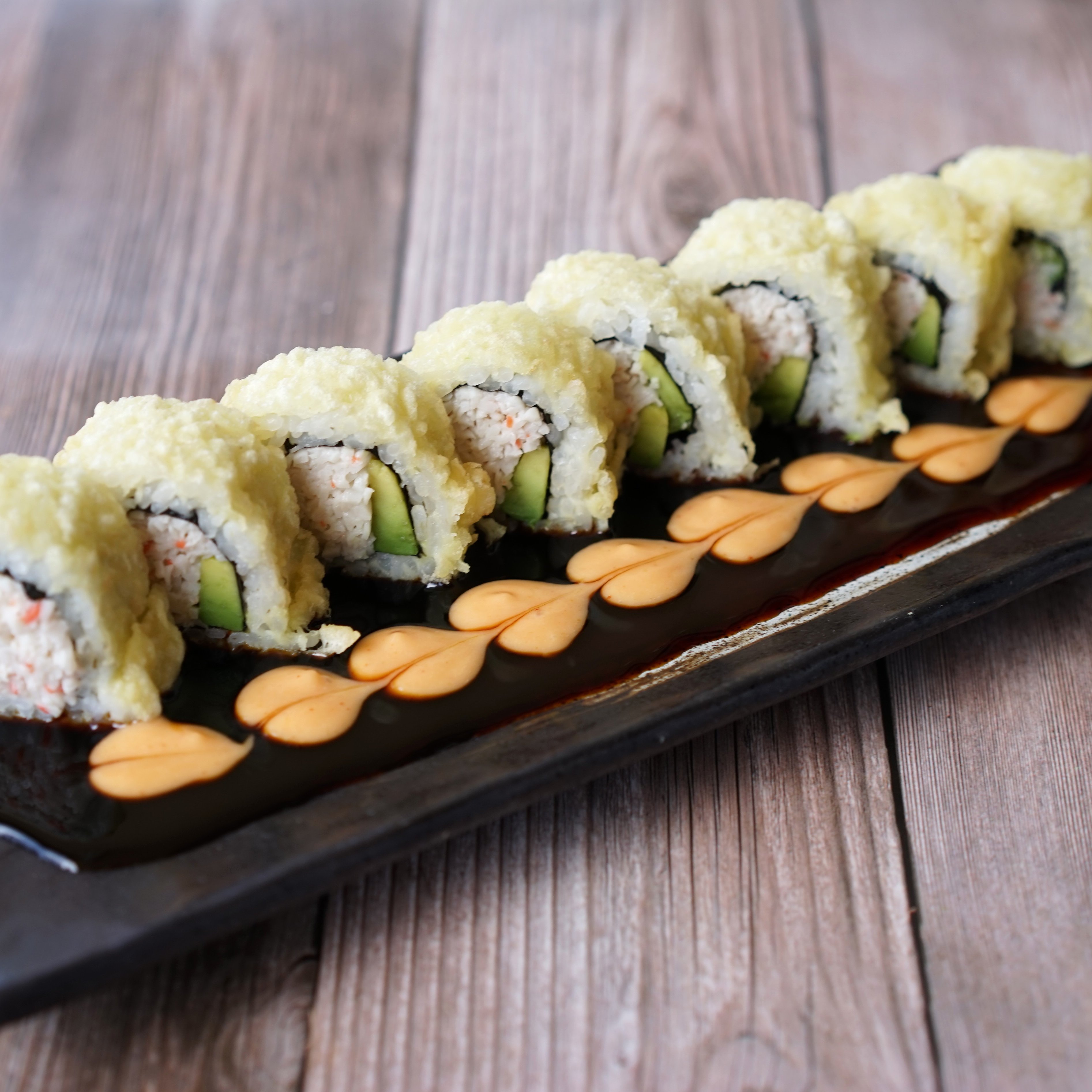 Tempura California Roll.