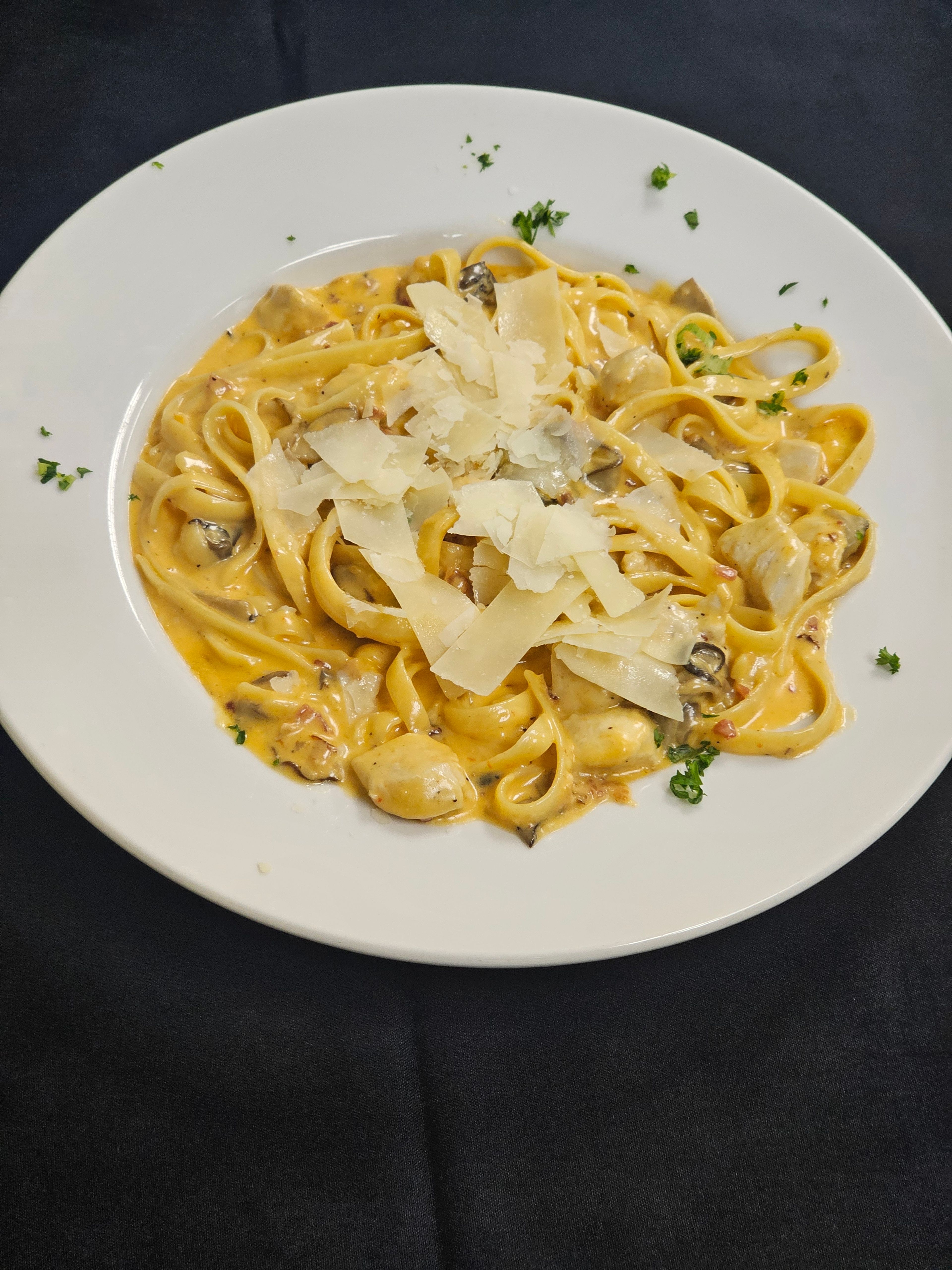 Chicken Portabella Pasta.