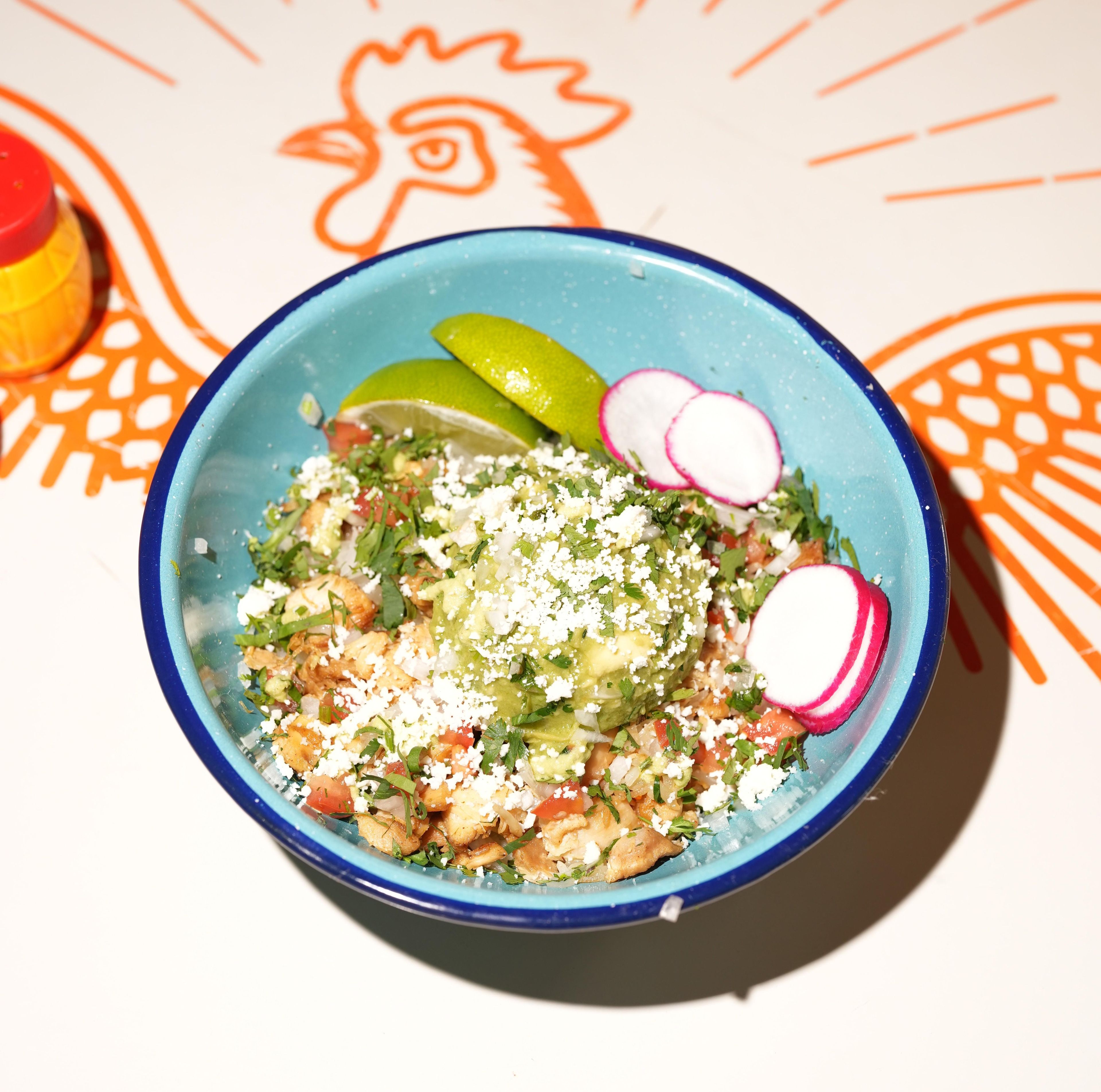 Chicken Taco Bowl.