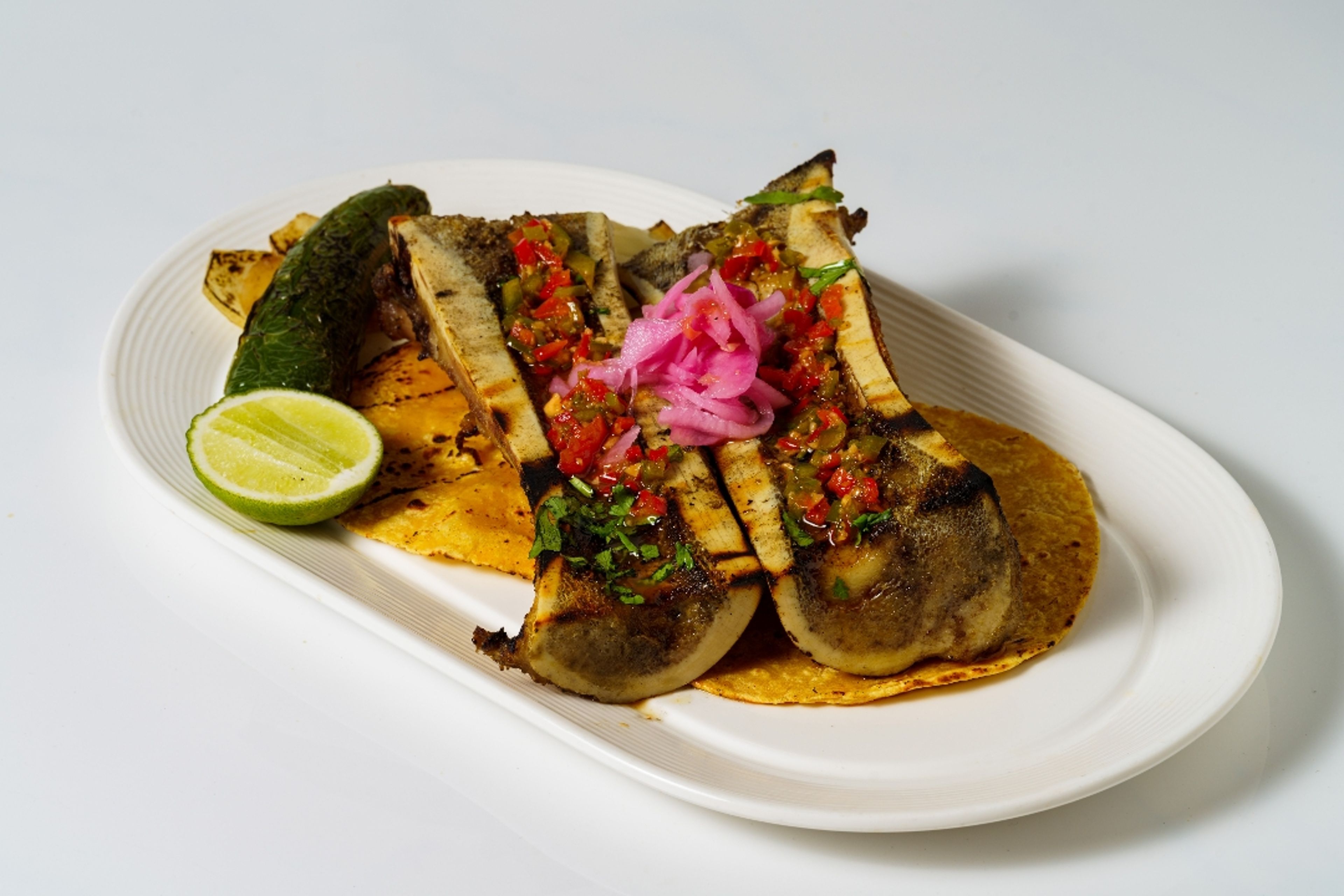 Grilled Bone Marrow.