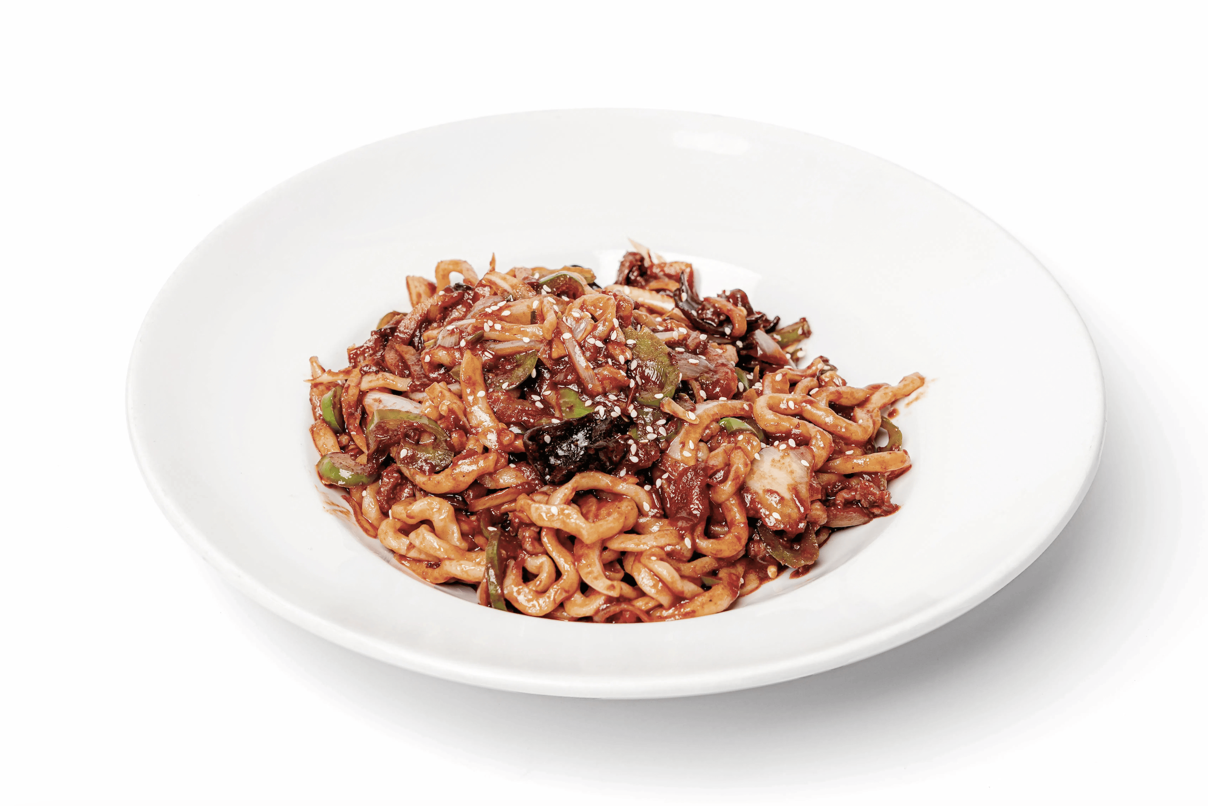 Lamb Cumin Chao-mian 孜然羊肉炒面.