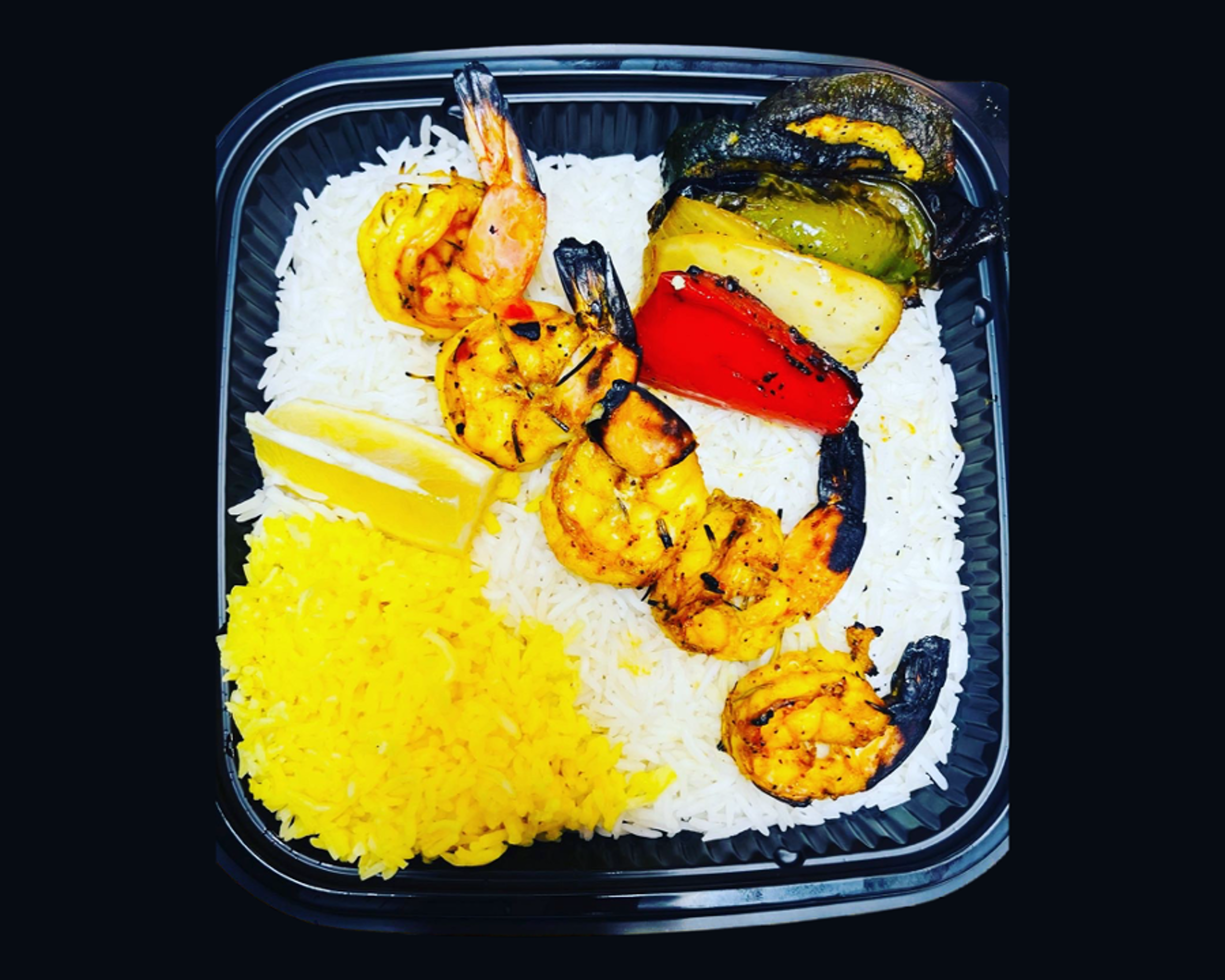 SHRIMP KABOB.