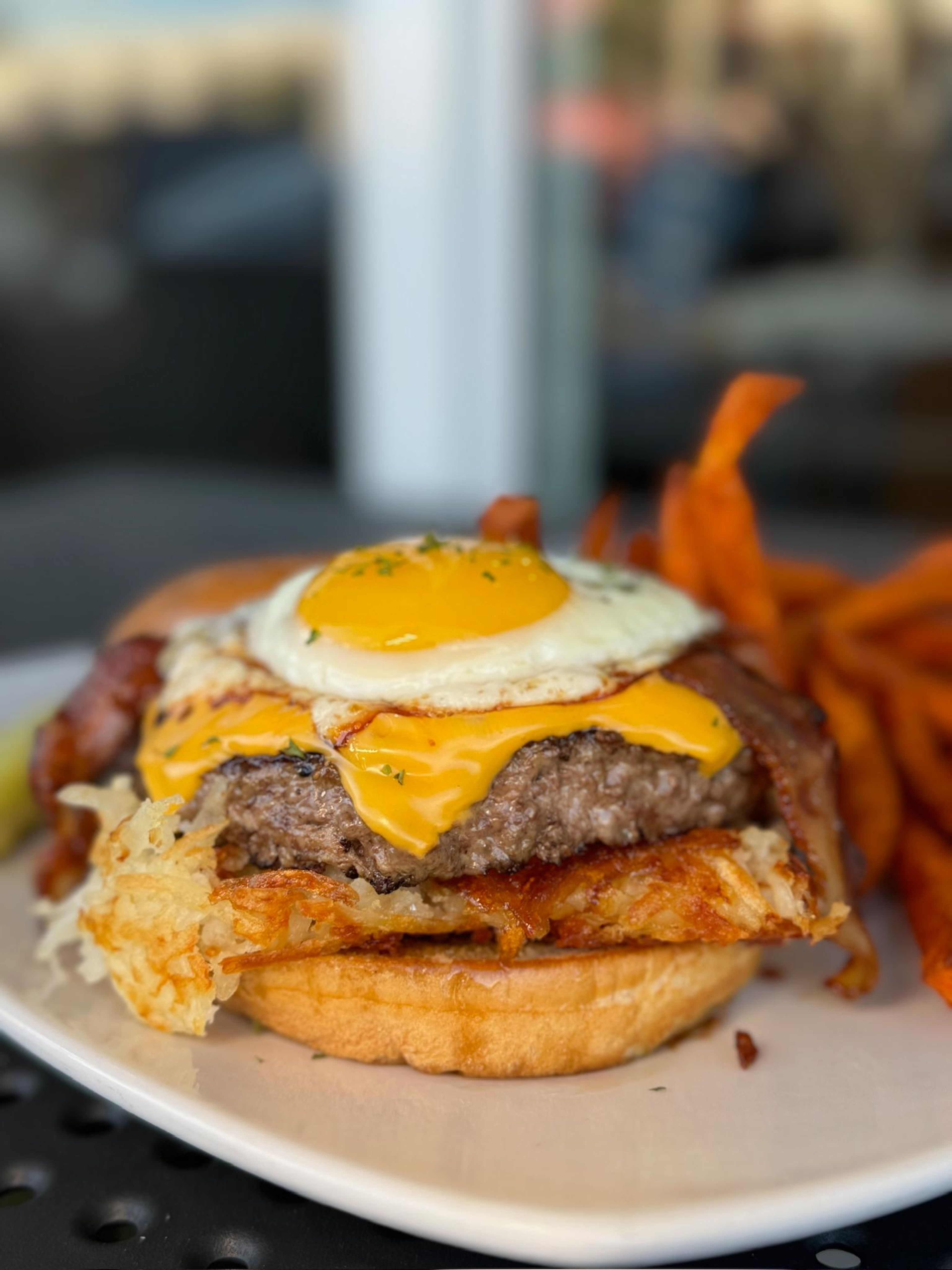 Breakfast Burger.