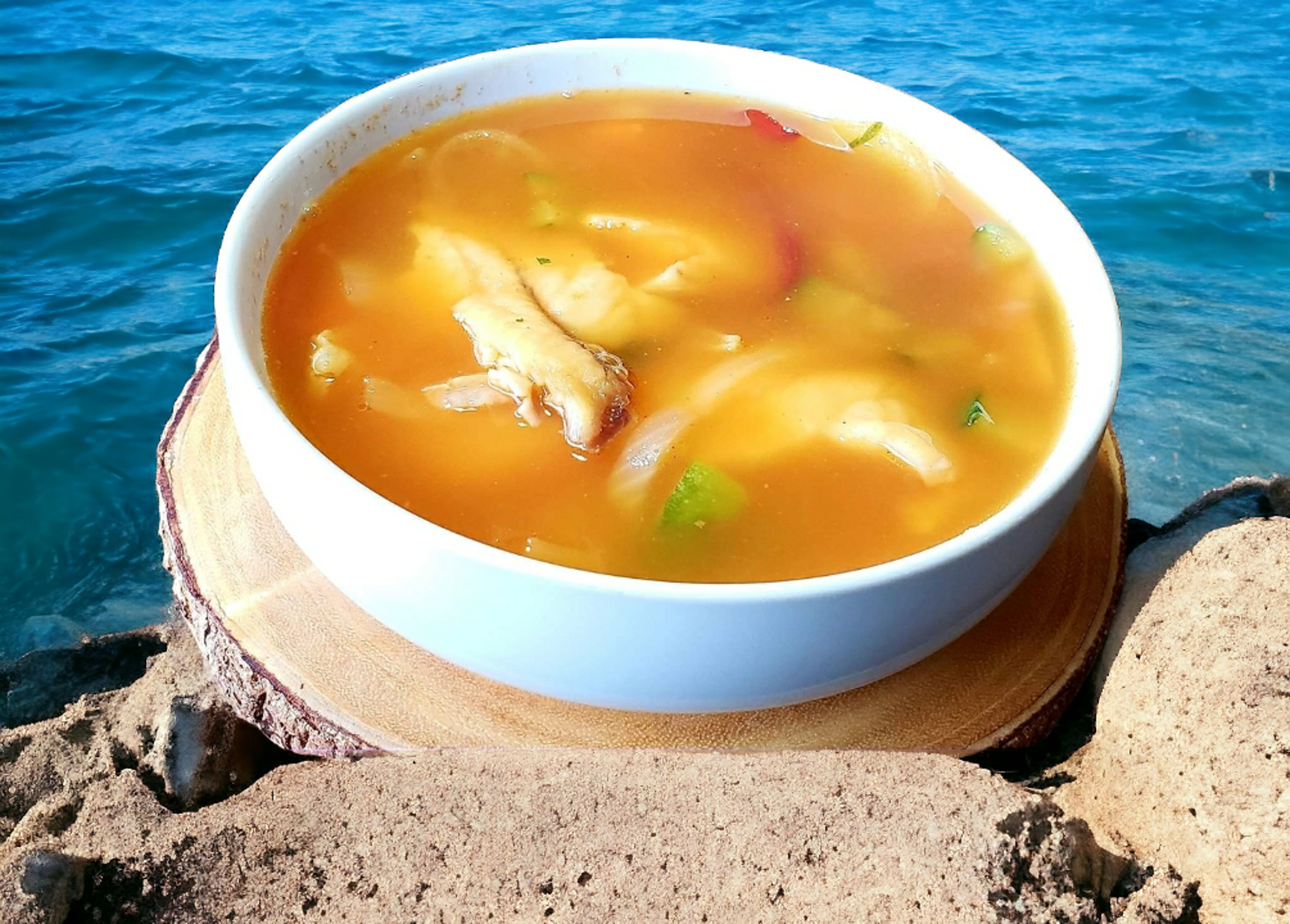 Sopa De Pescado - Fish Soup.