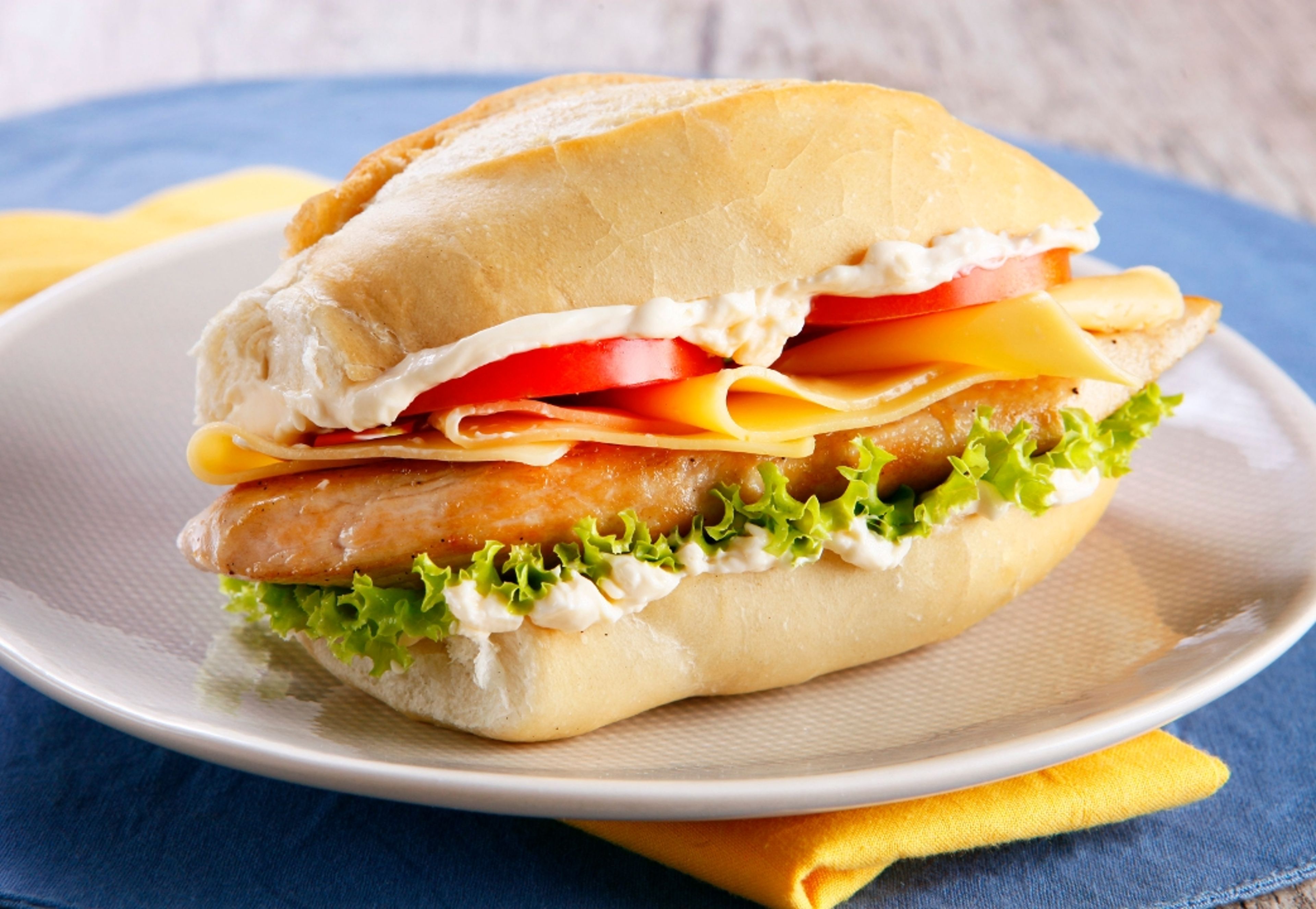 Chicken Breast Sandwich.