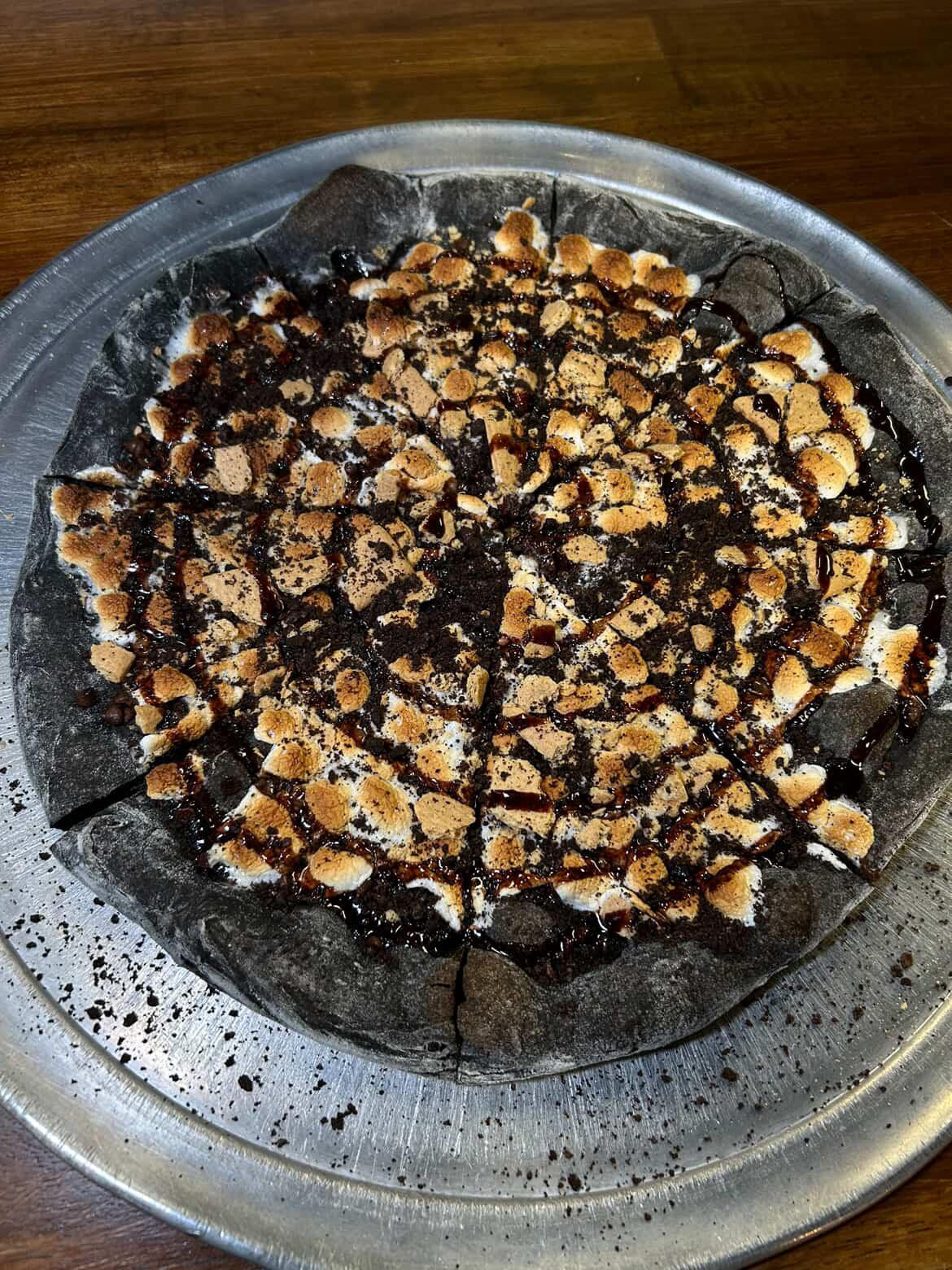 🪦💀Graveyard S'mores Pizza.