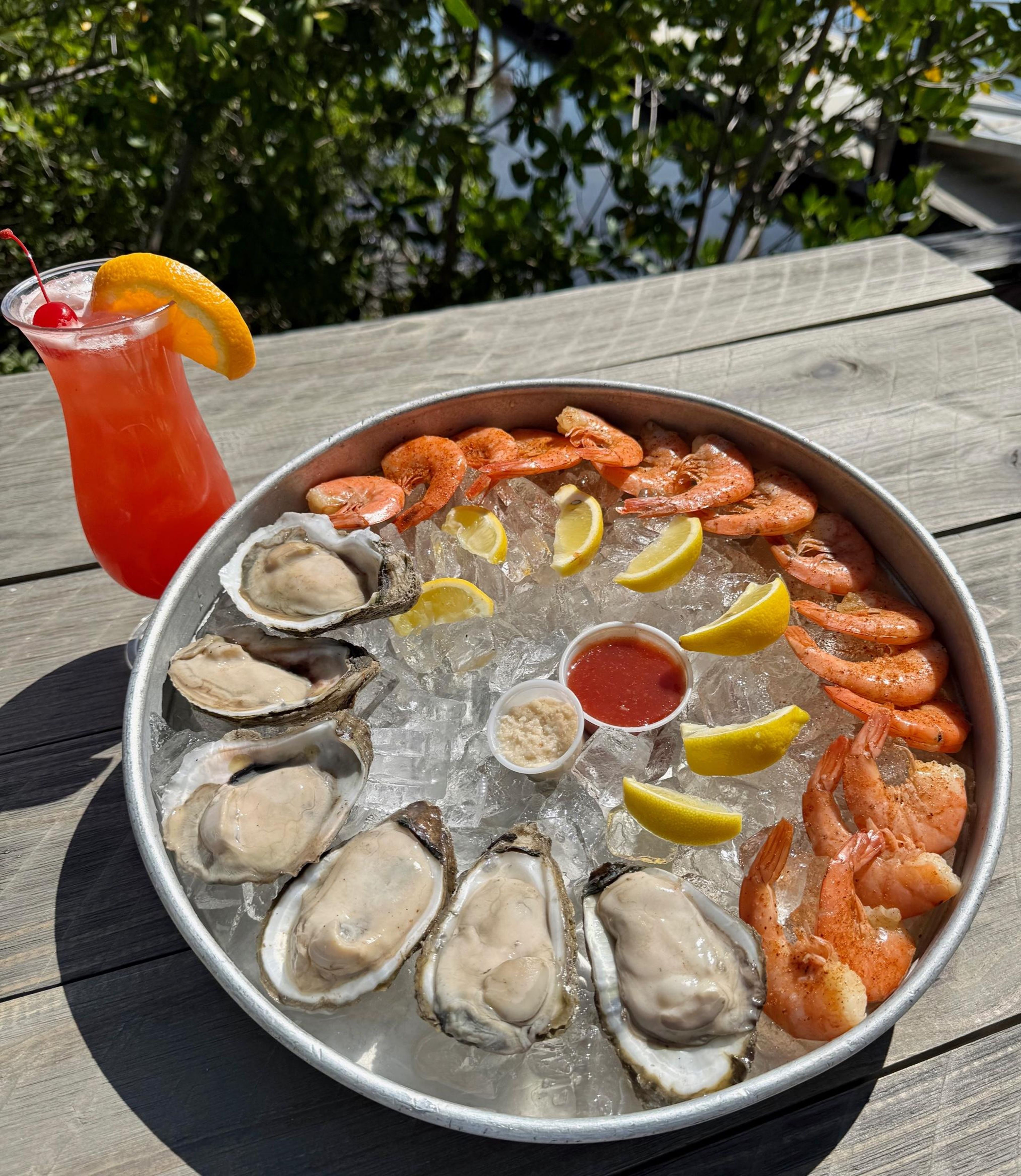 Mile Marker Platter.