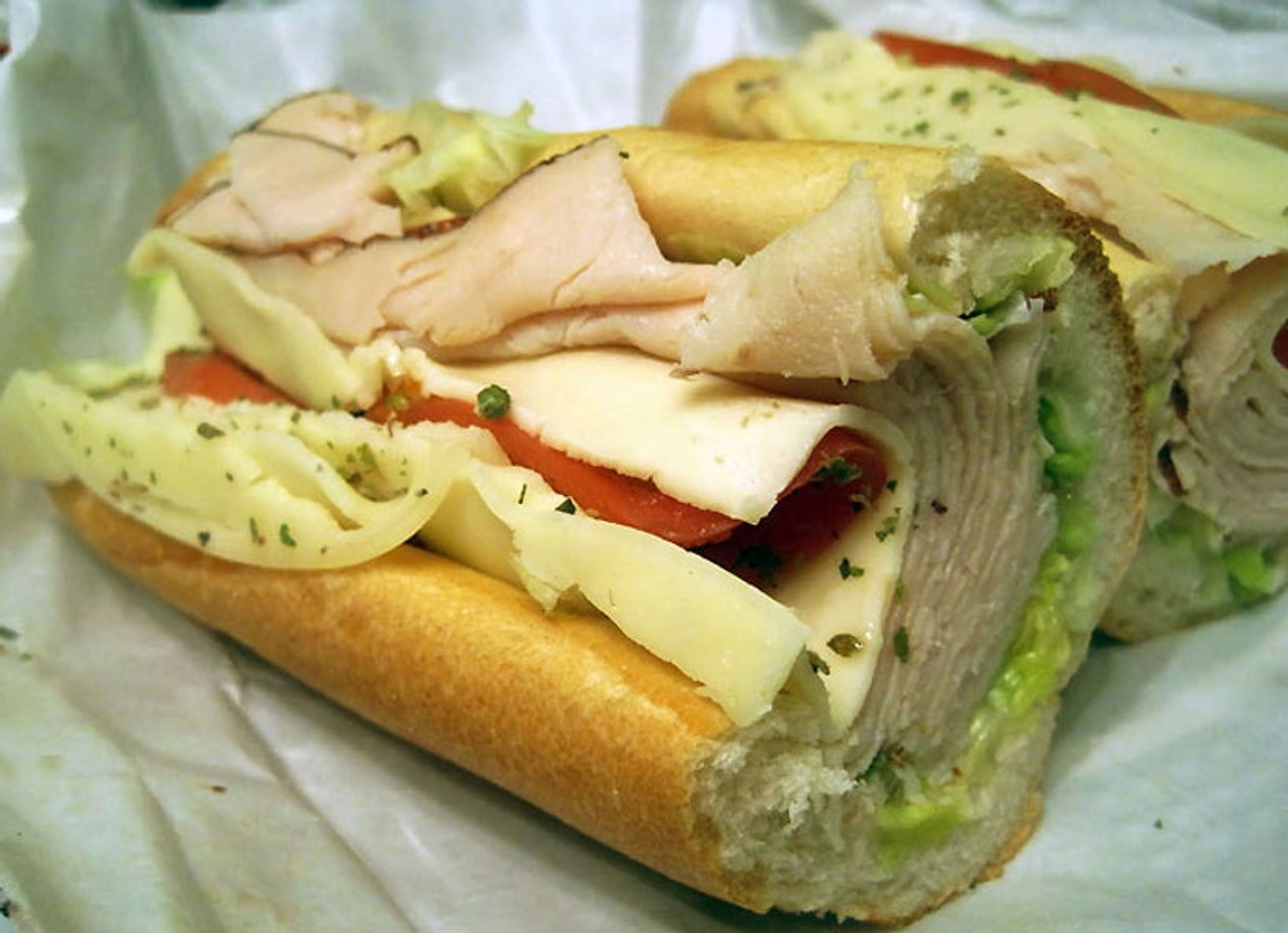 Turkey Hoagie.