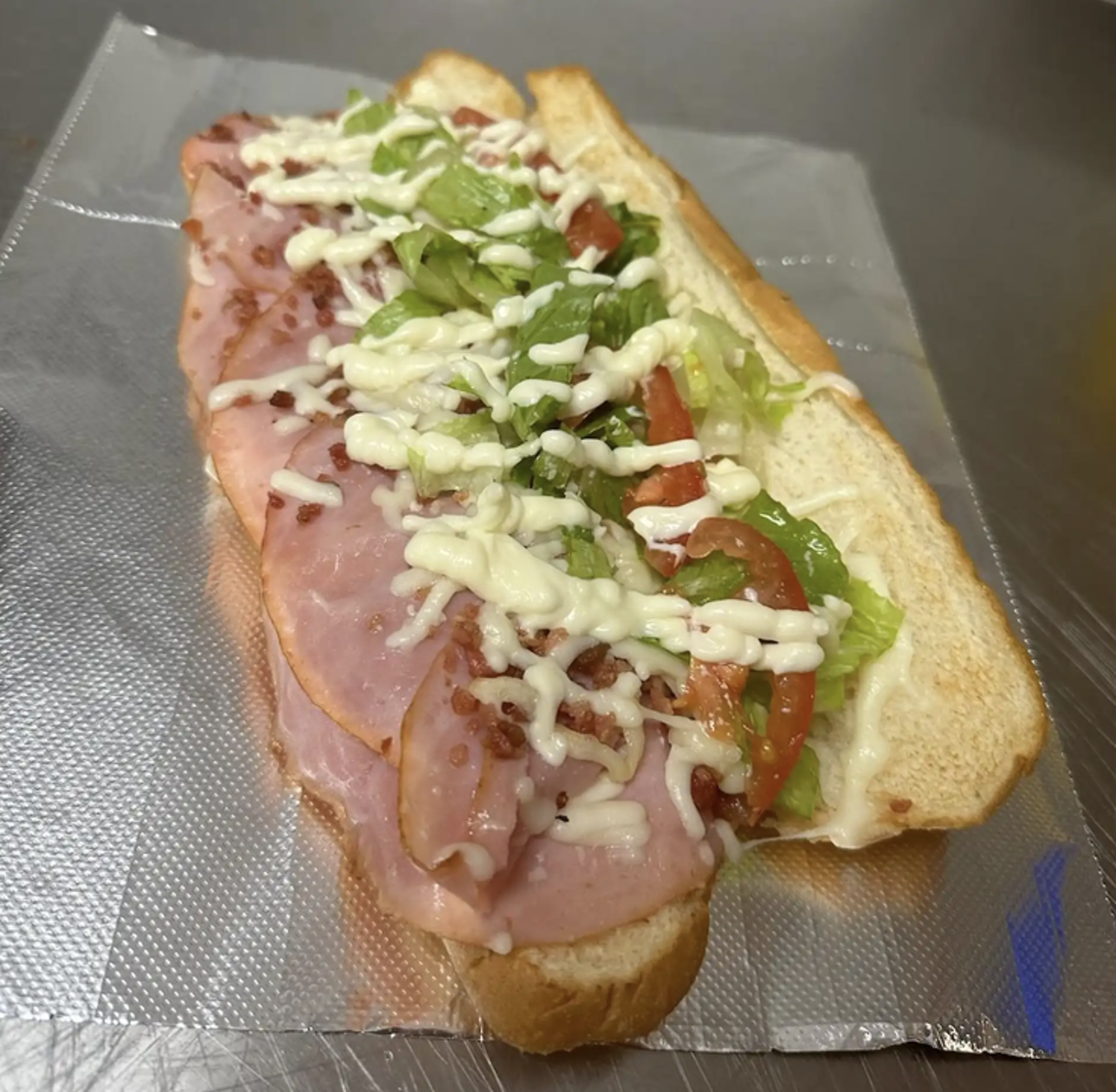 TURKEY HAM CLUB hoagie.