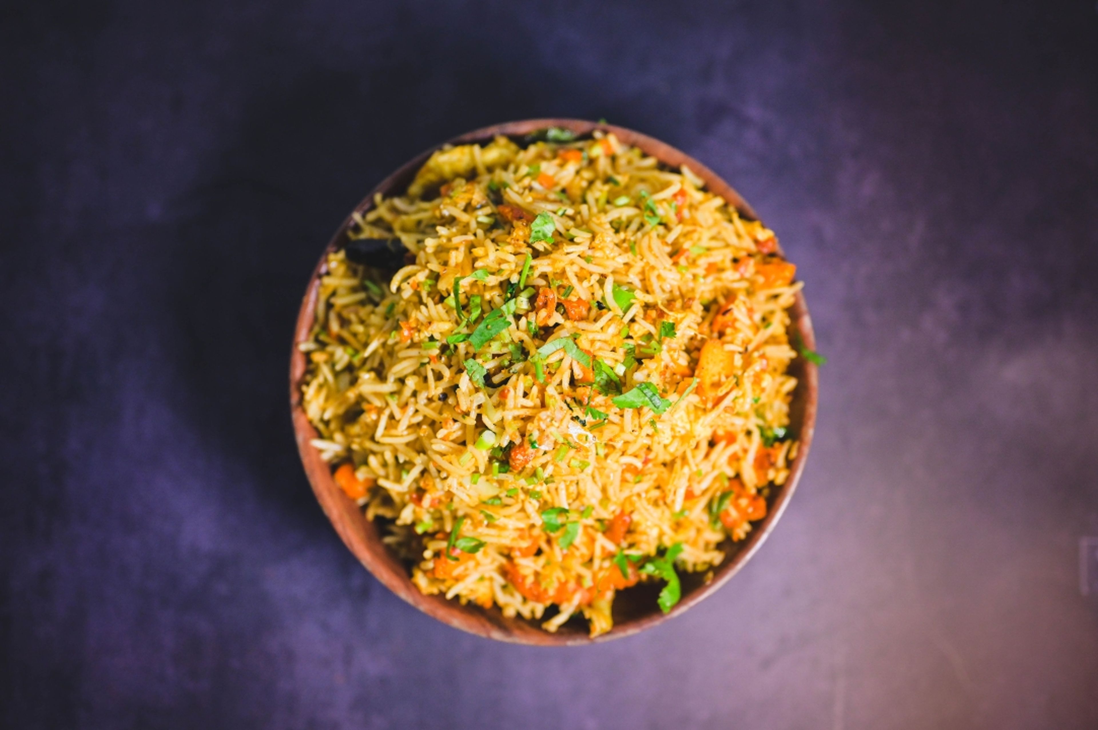 Spicy Masala Fried Rice.