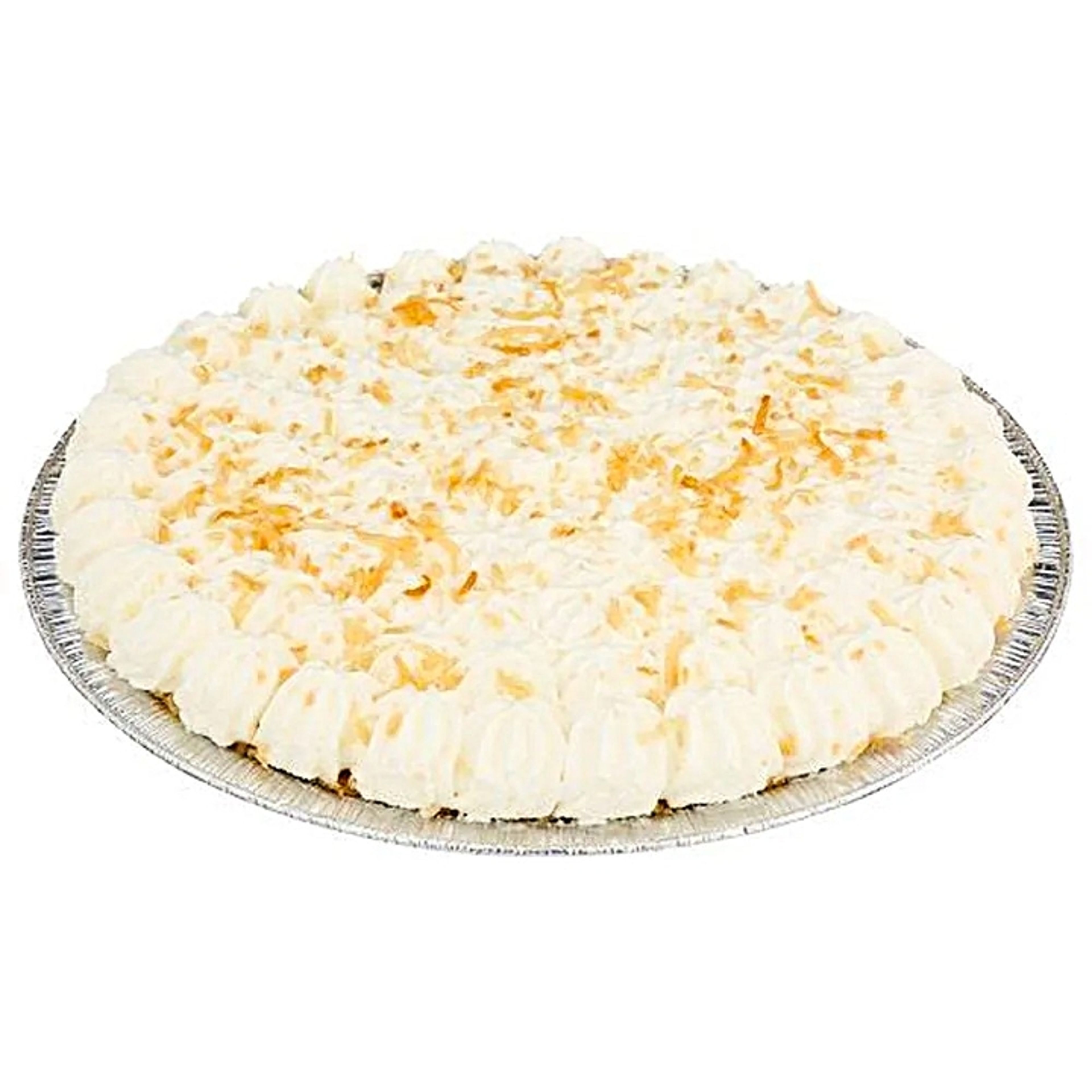 Coconut cream pie - Whole.