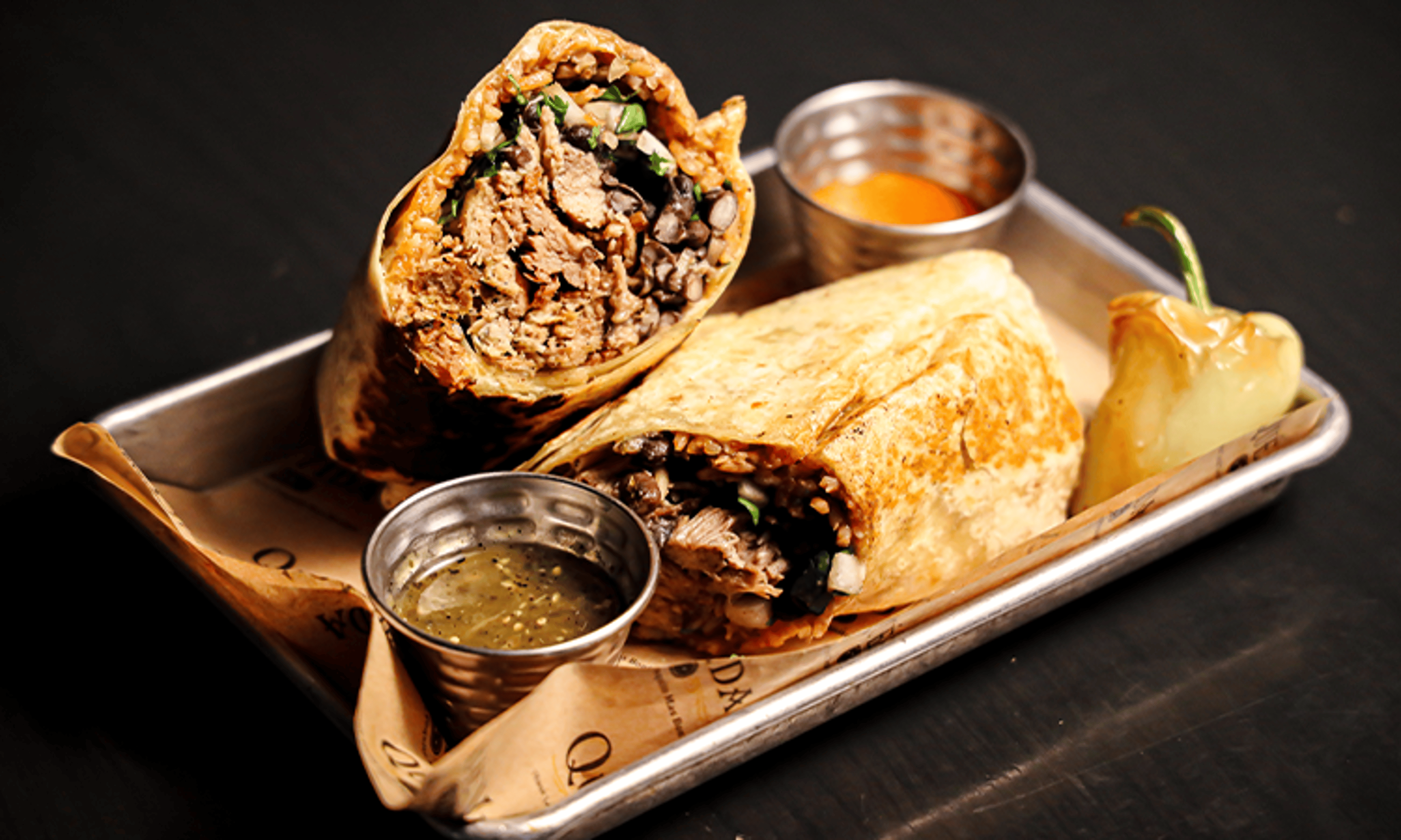 CARNITAS BURRITO.