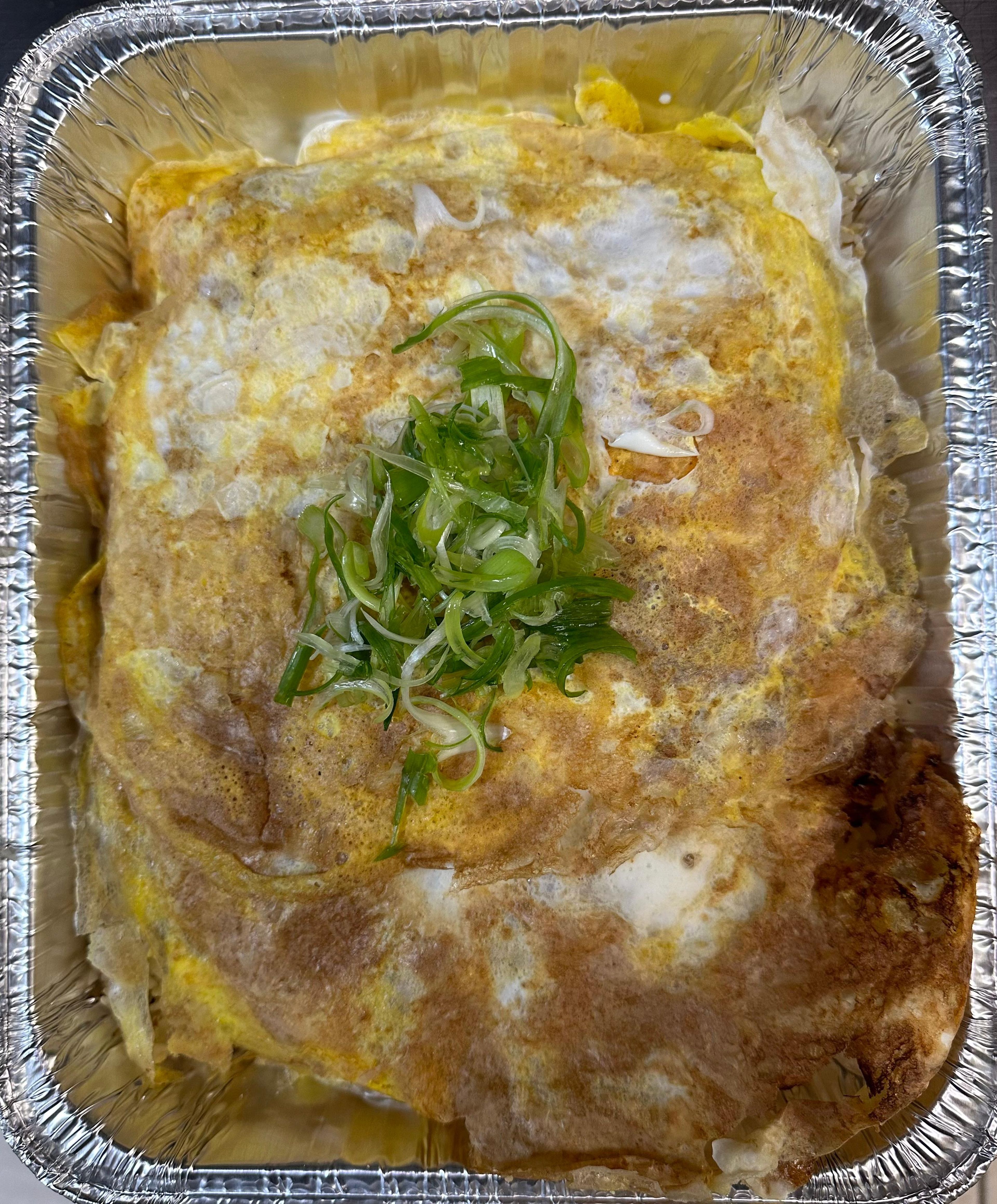 Garlic Crab Fried Rice.