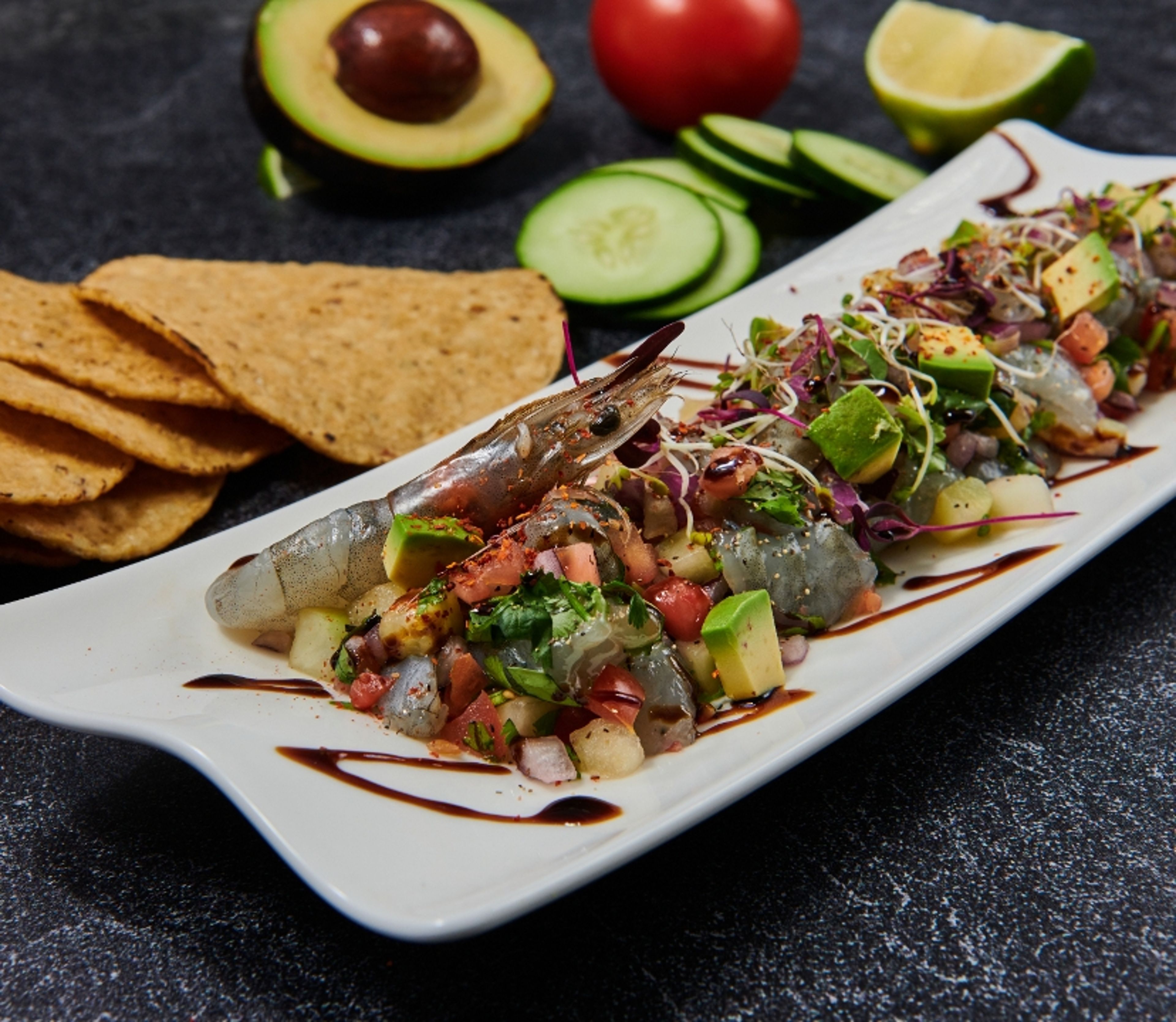 Ceviche Ahogado.