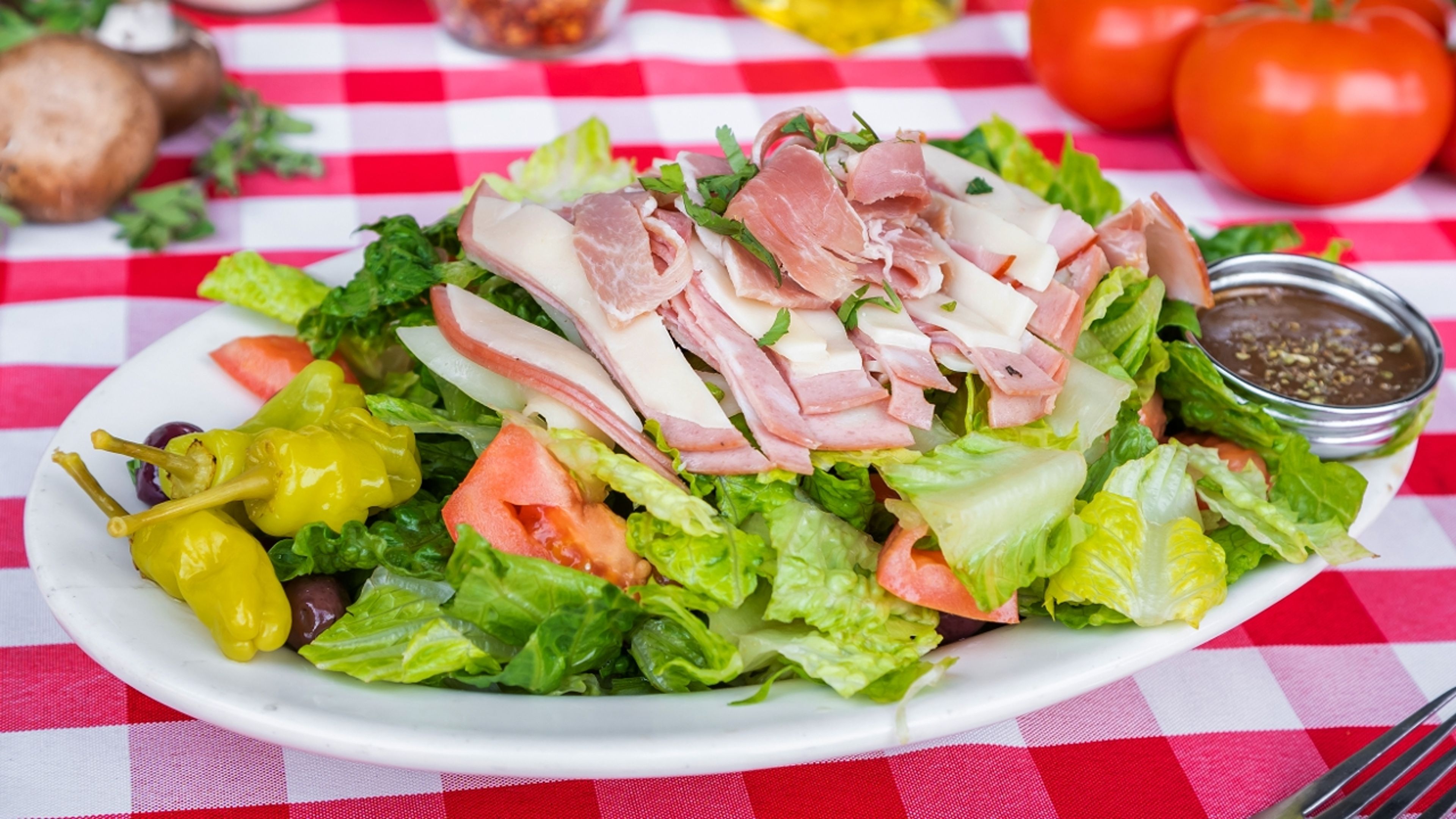 Large Antipasto Salad.