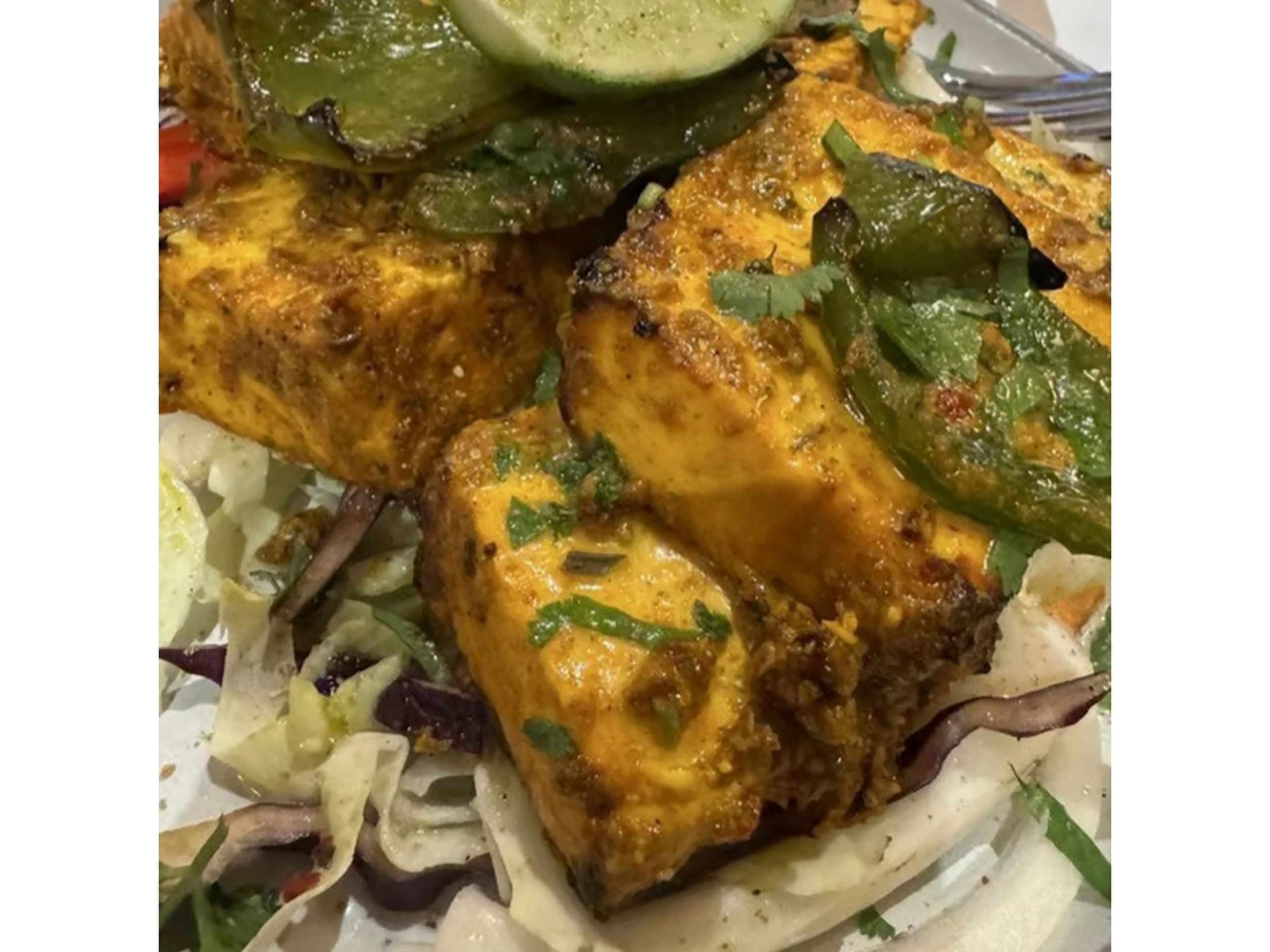 Tandoori Paneer Tikka.
