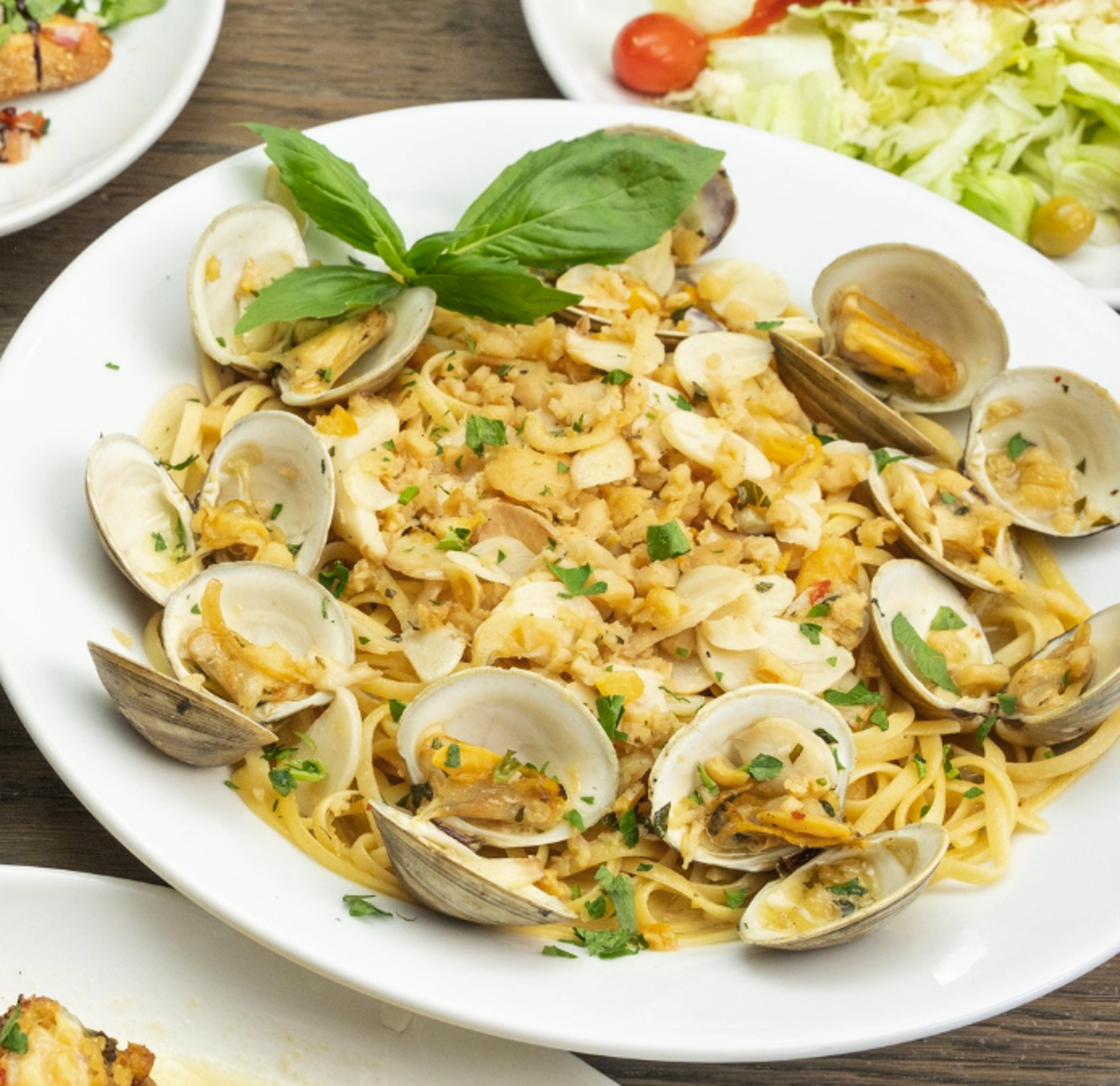 Linguini white Clam.