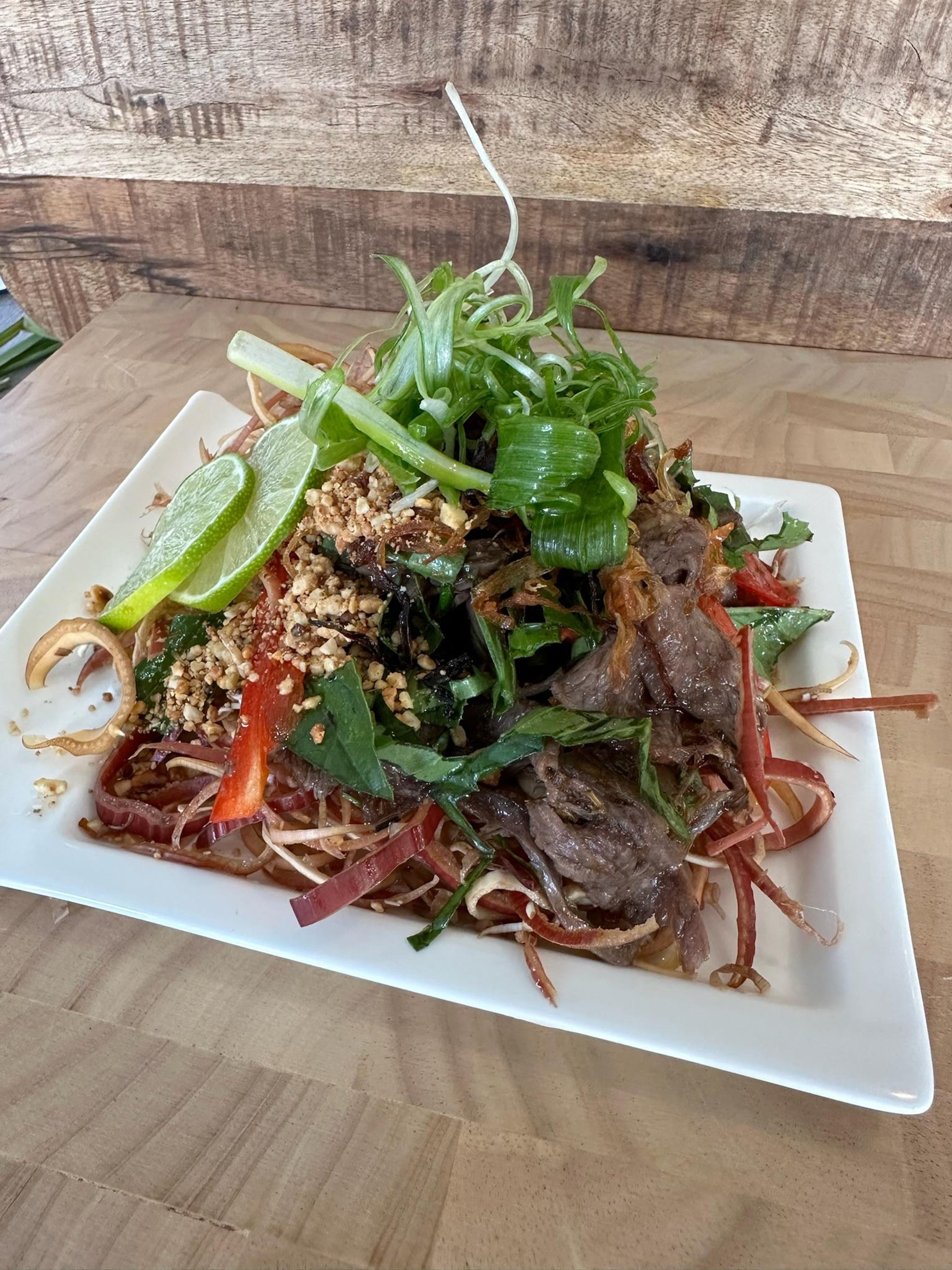 Beef Banana Flower Salad (Goi Bo).