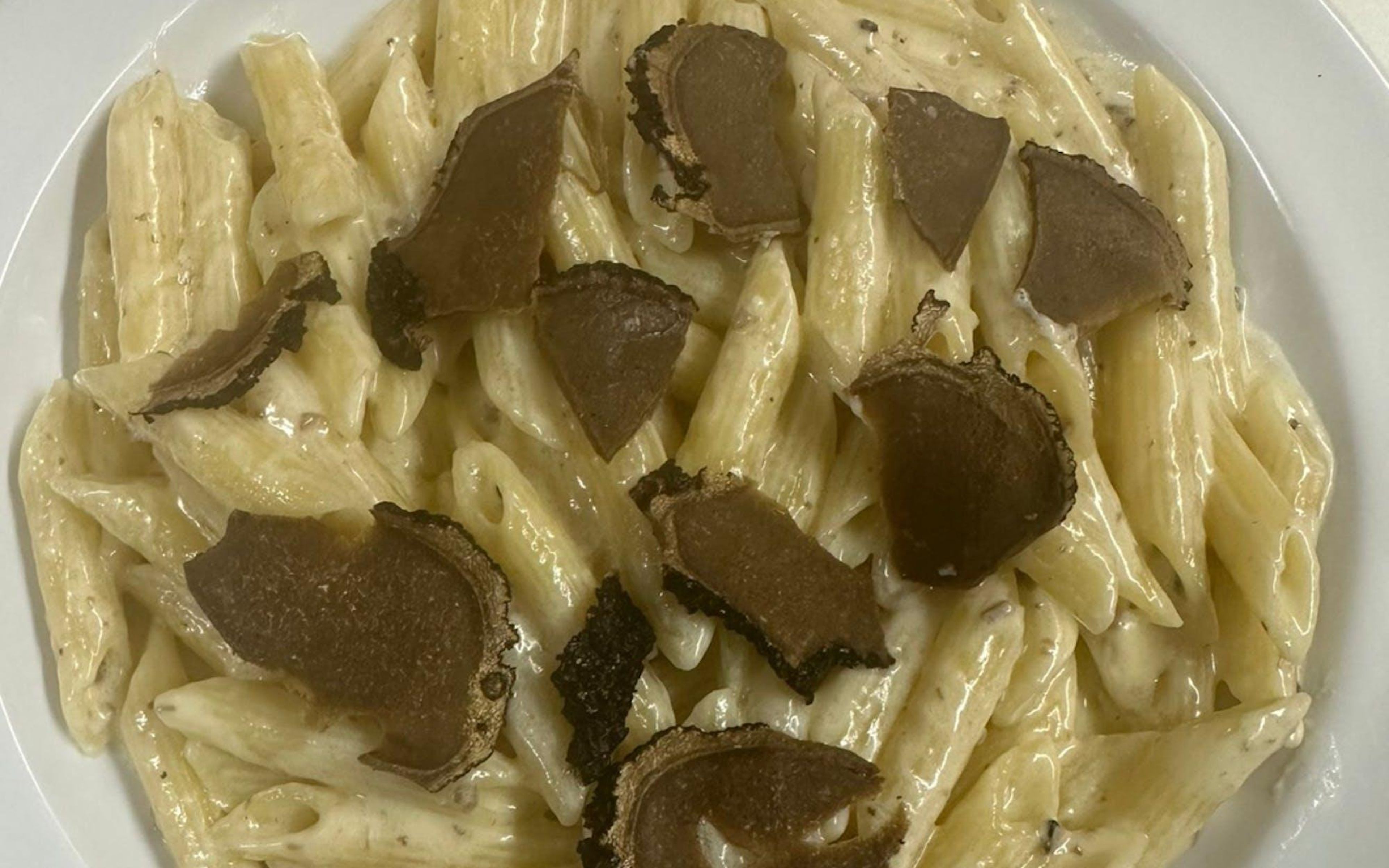 Pasta al Tartufo Gluten Free.