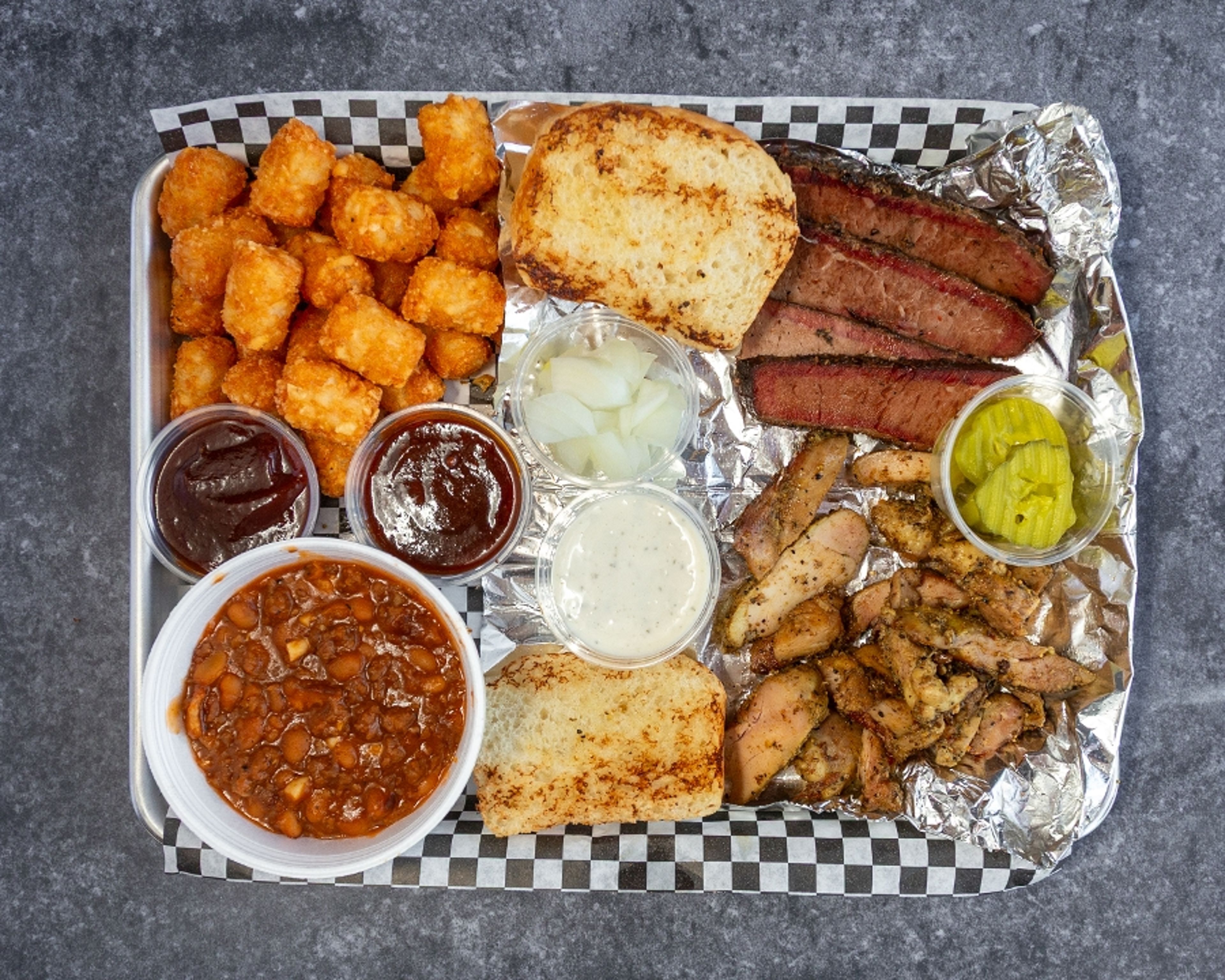 BIG MIC'S COMBO PLATTER.