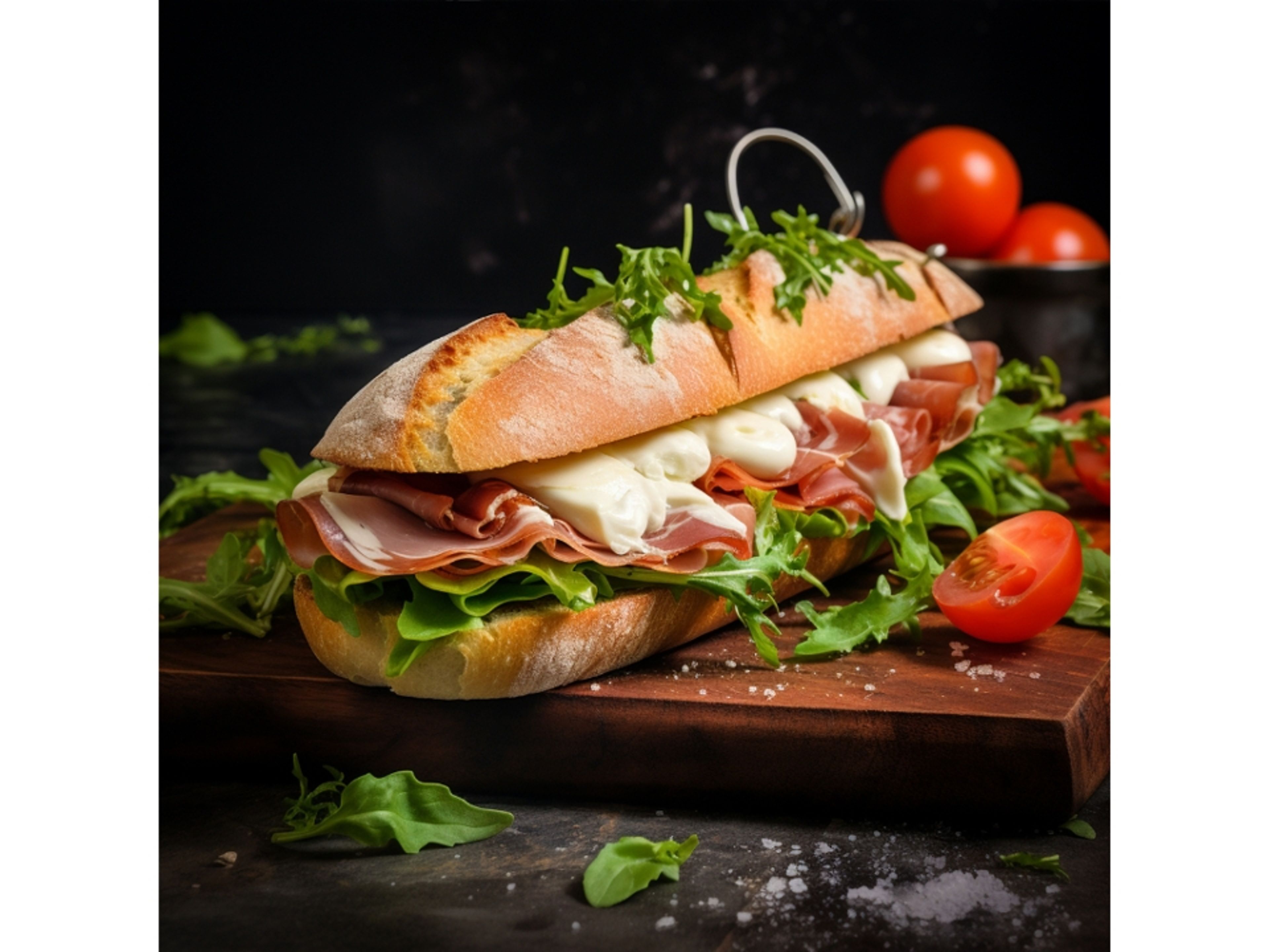 Sausage & Peppers Sub.