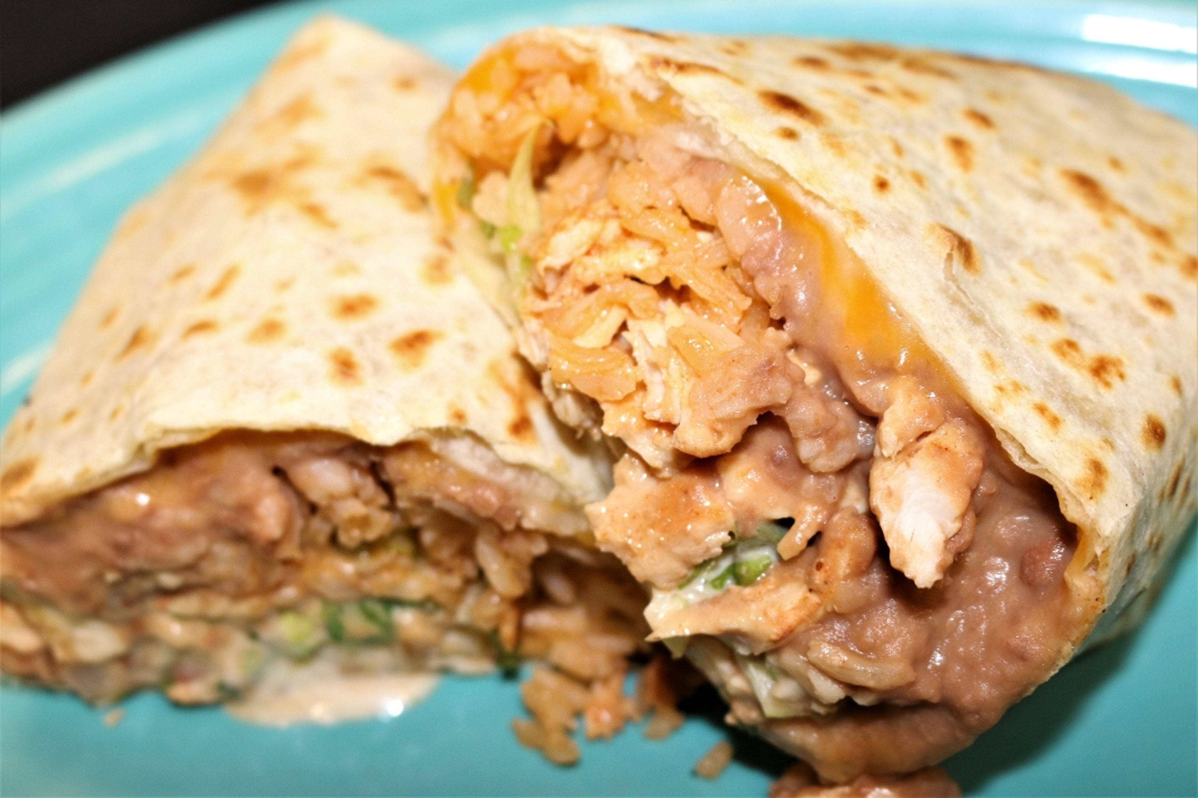 Grilled Chicken Burrito.
