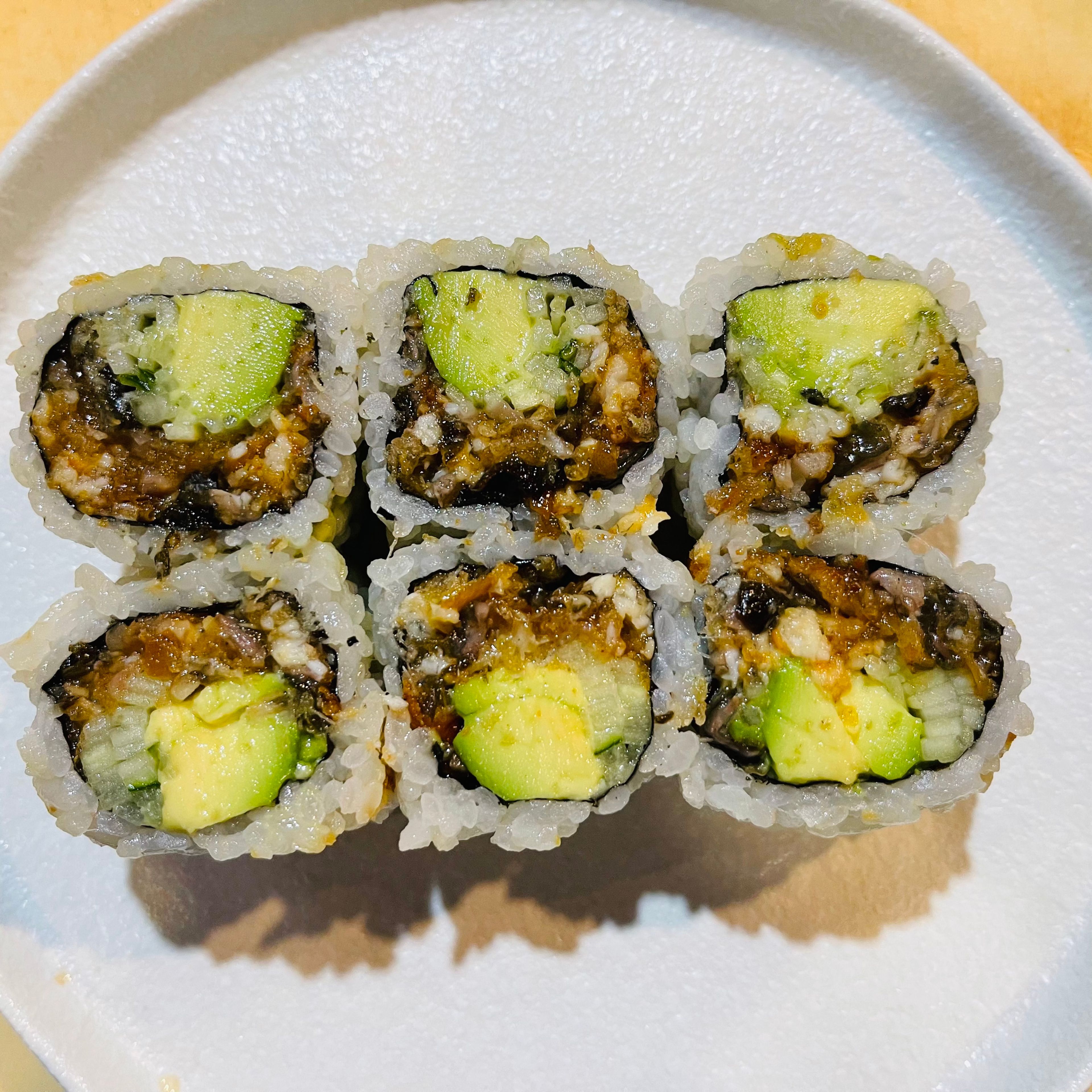 Chopped Eel Roll.