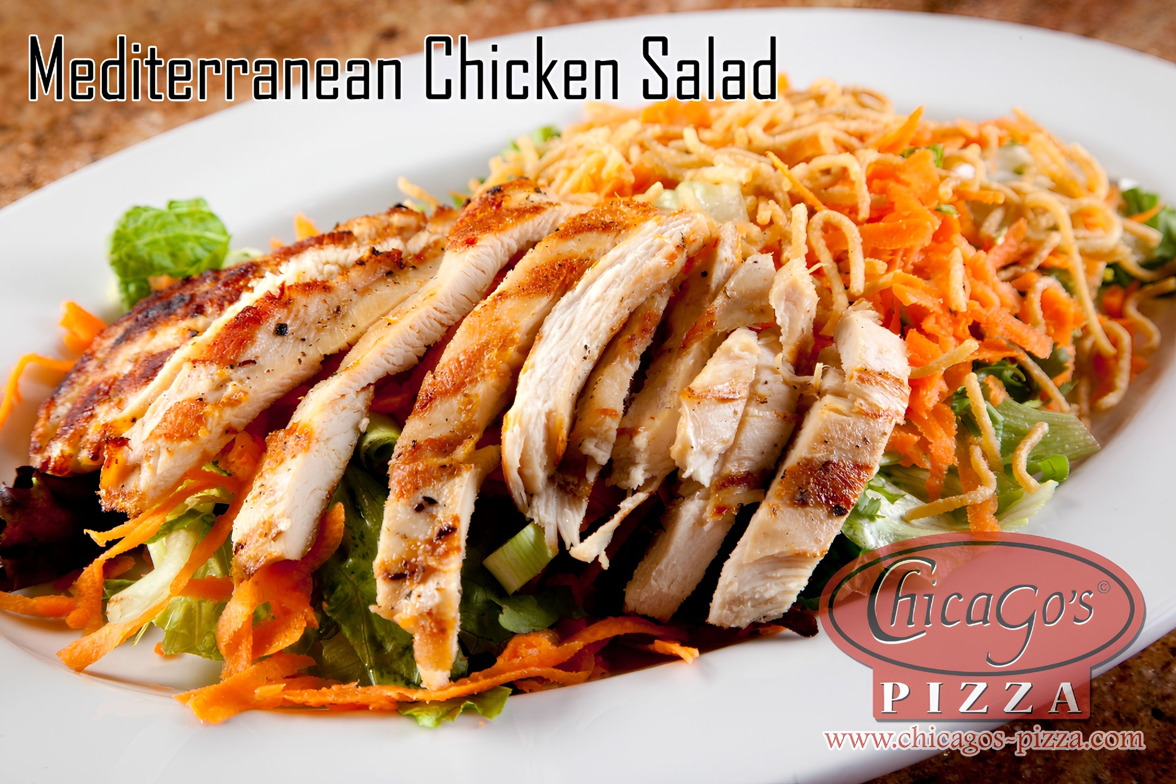 Mediterranean Chicken Salad.