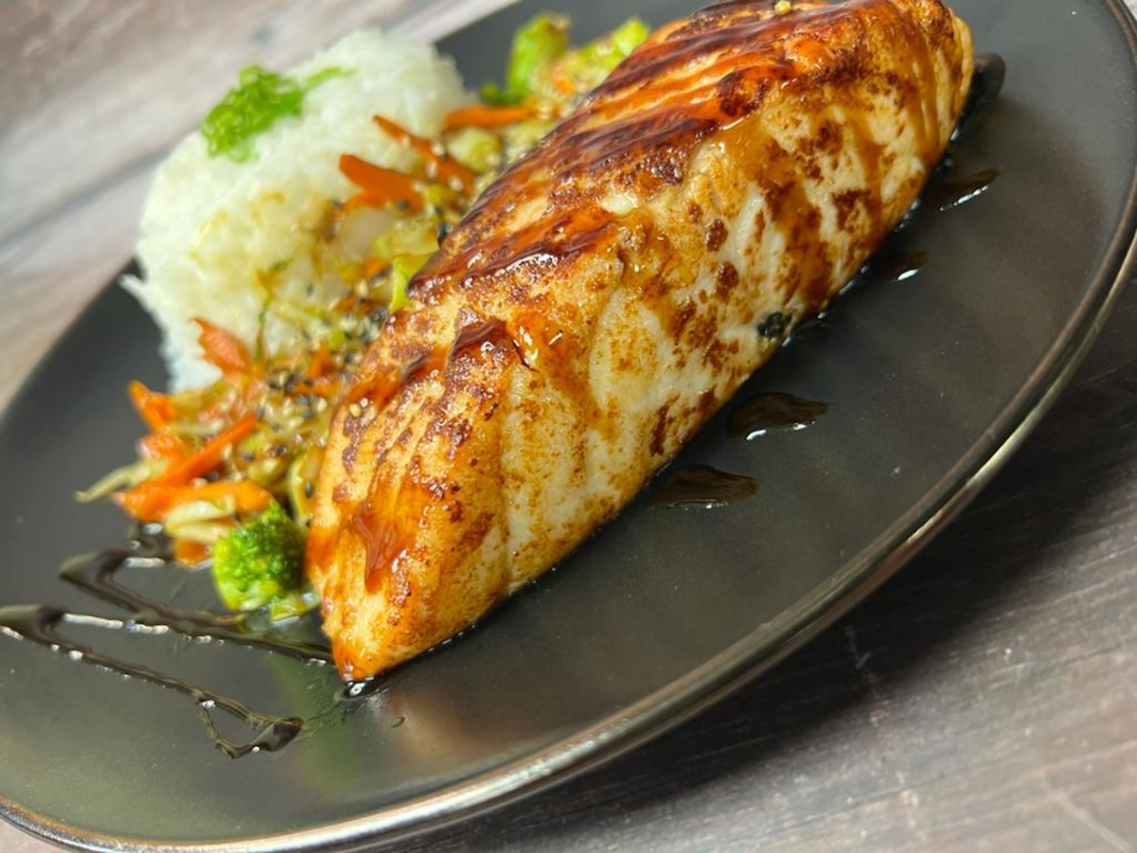 Salmon grill.