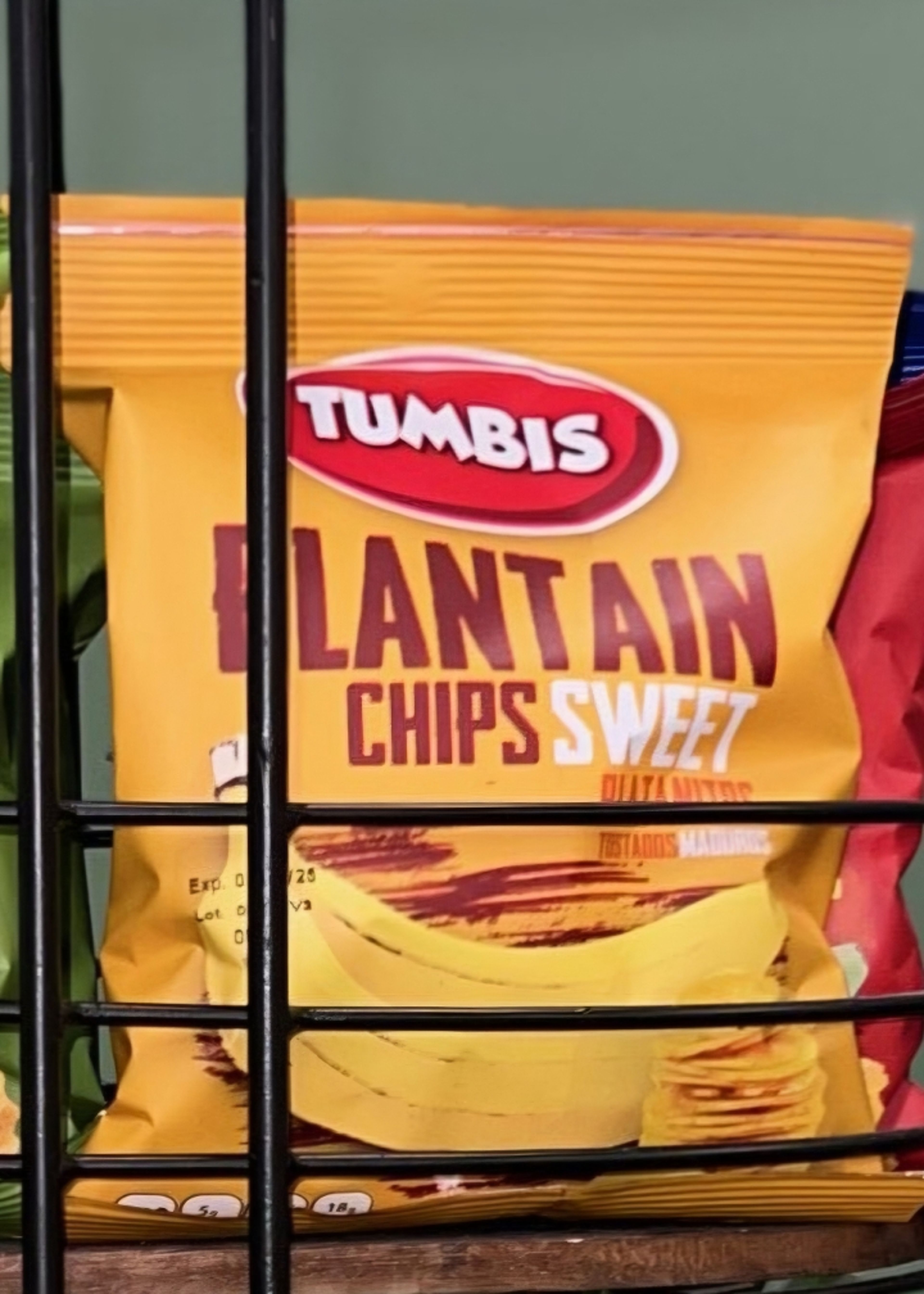 Sweet plantain chips plain.