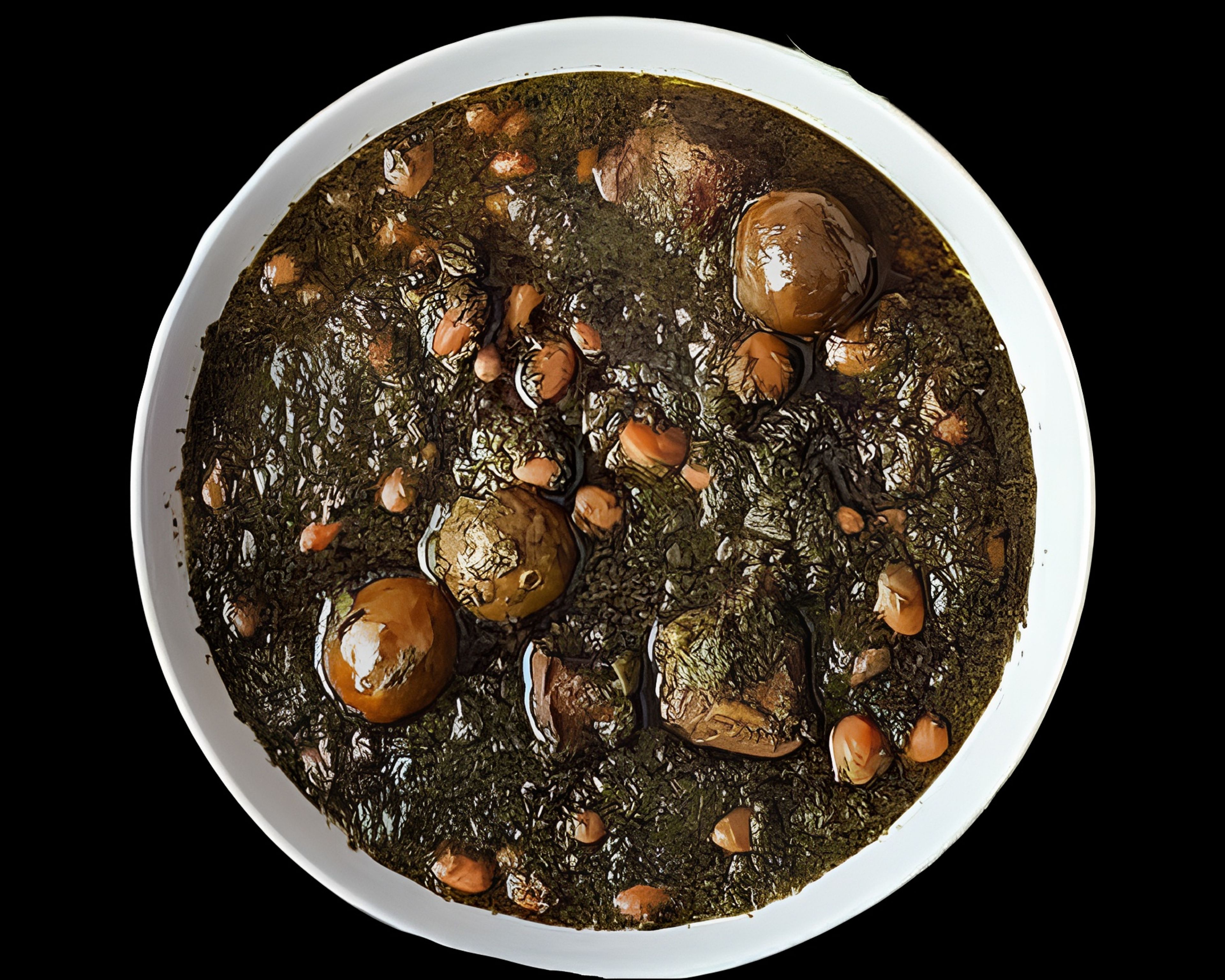 Side-Ghormeh Sabzi Stew (قرمه سبزی).