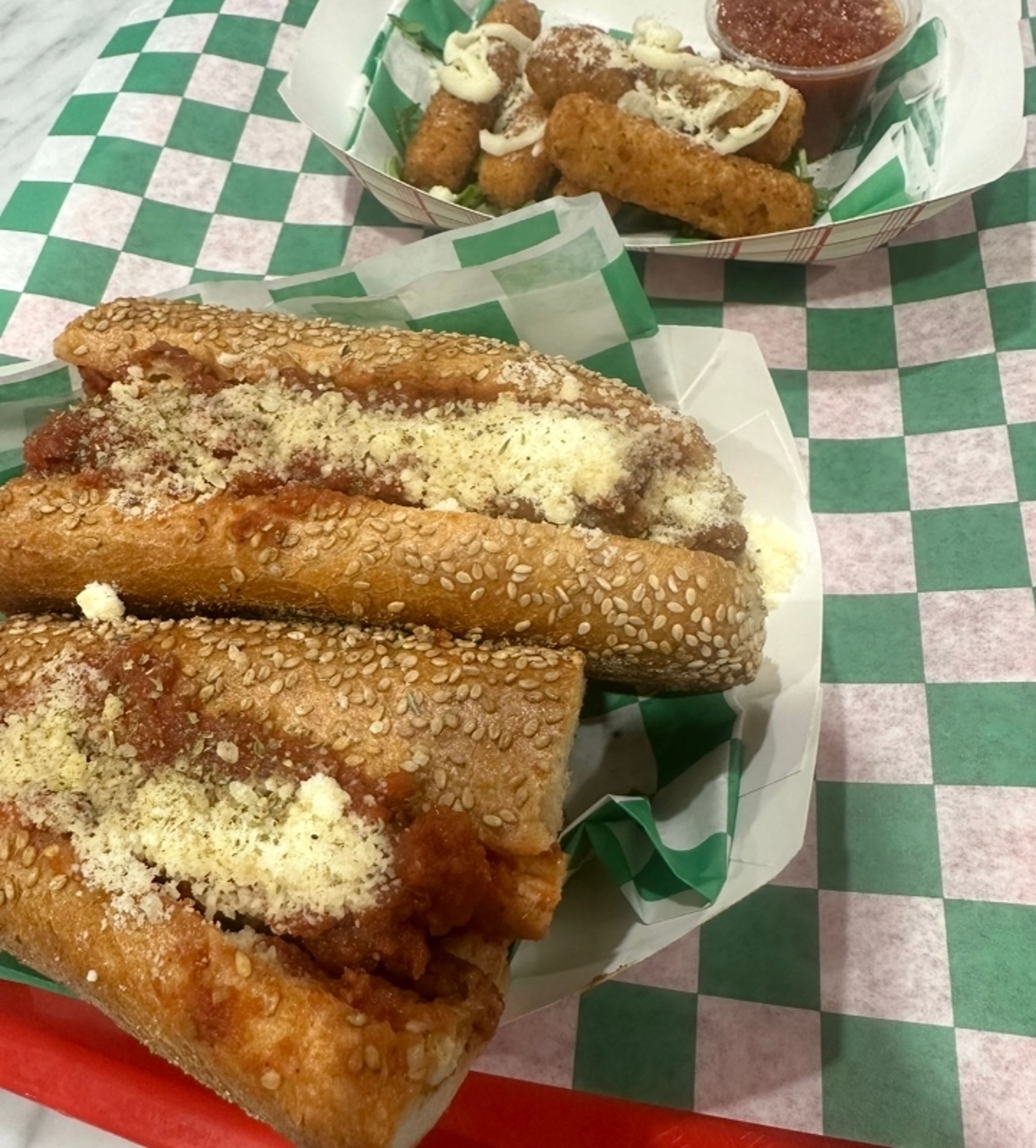 Chicken Parm Sandwich.