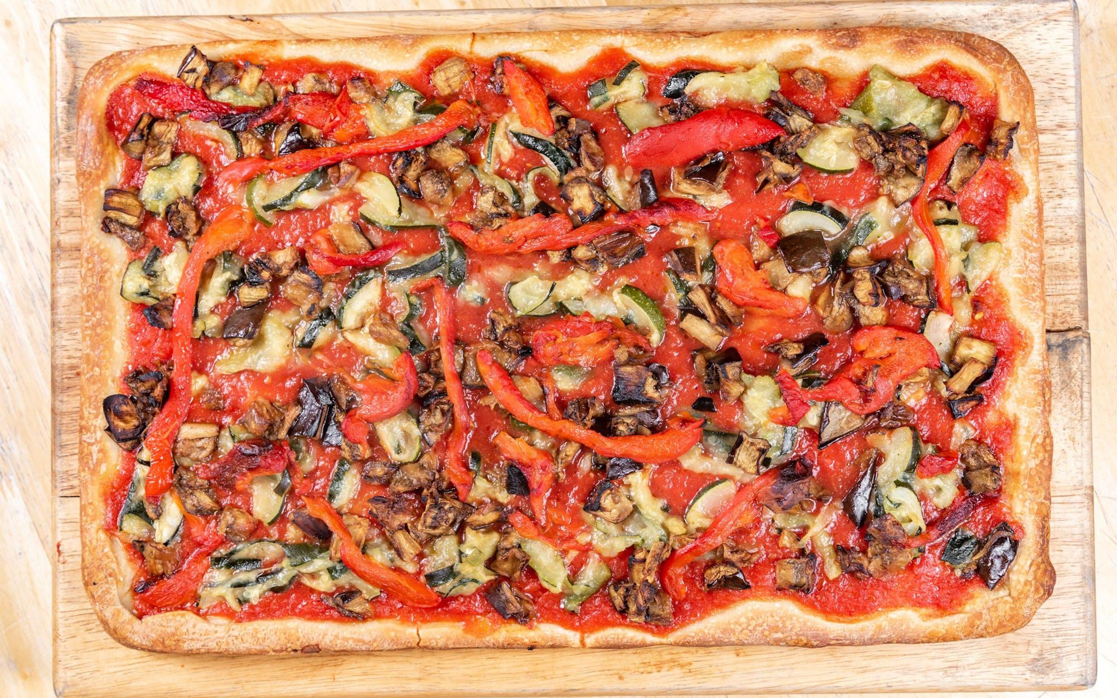 Vegetariana in Teglia.