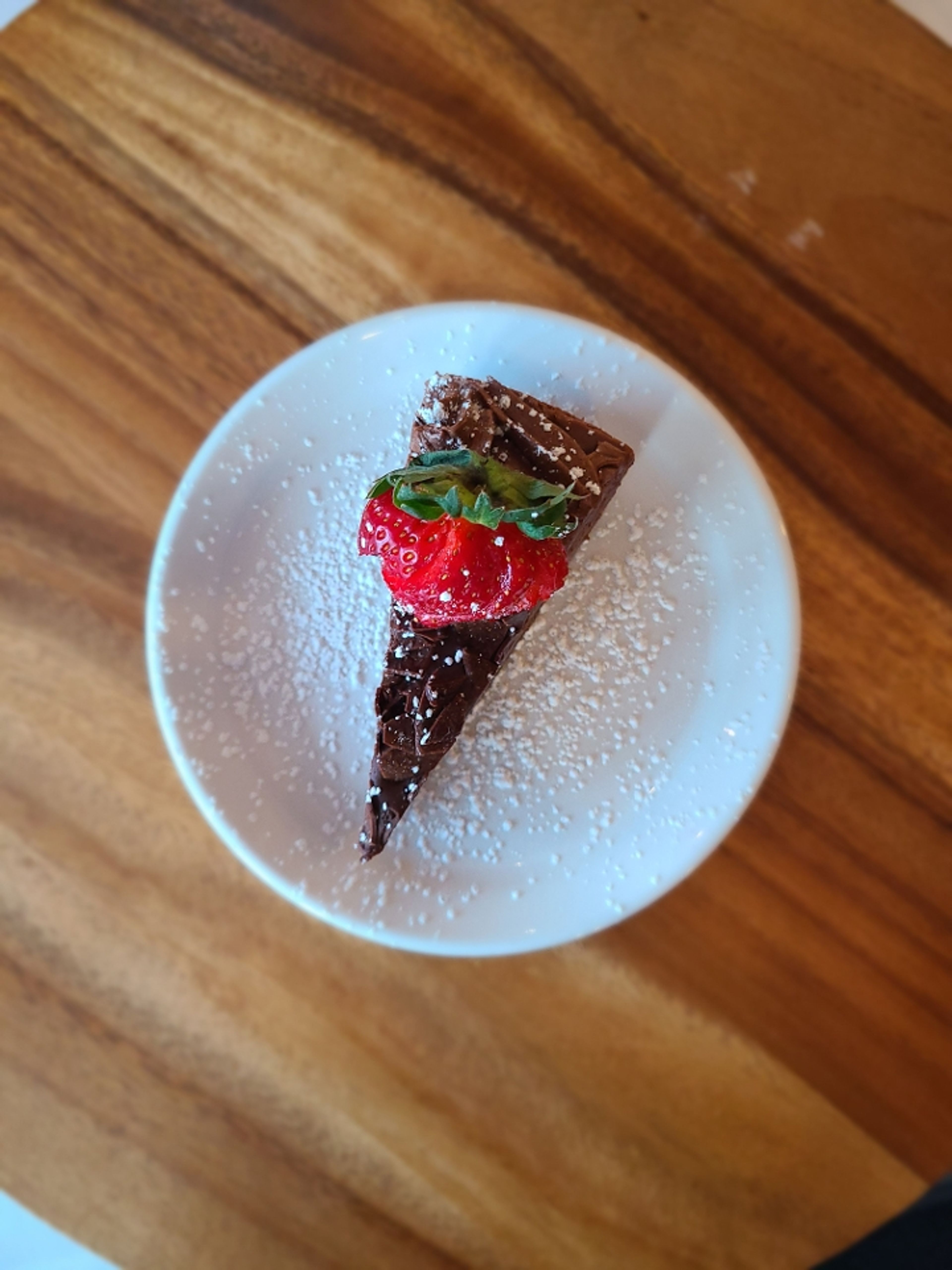 DOUBLE CHOCOLATE CAKE.