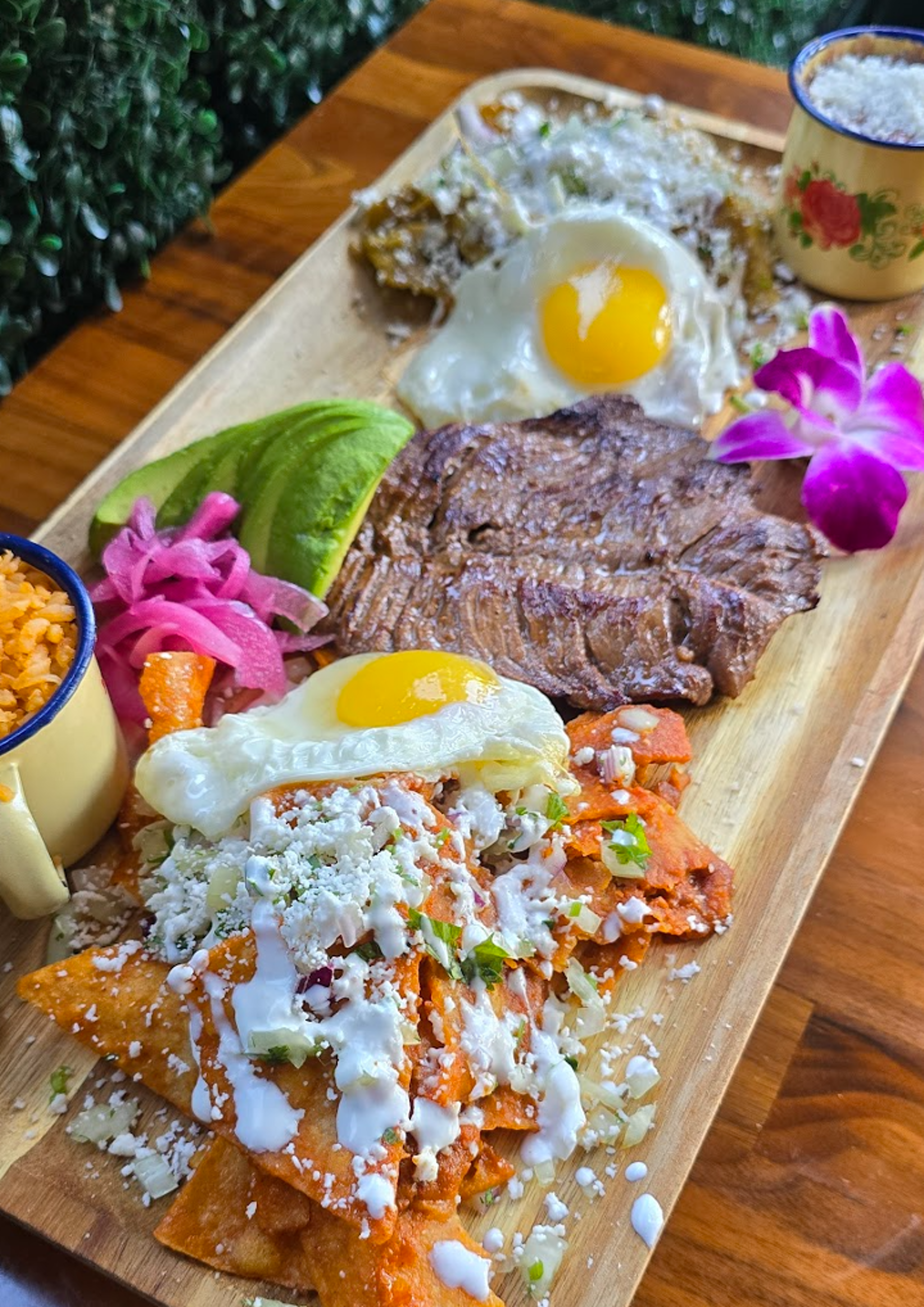 Chilaquiles Fiesta (feast).