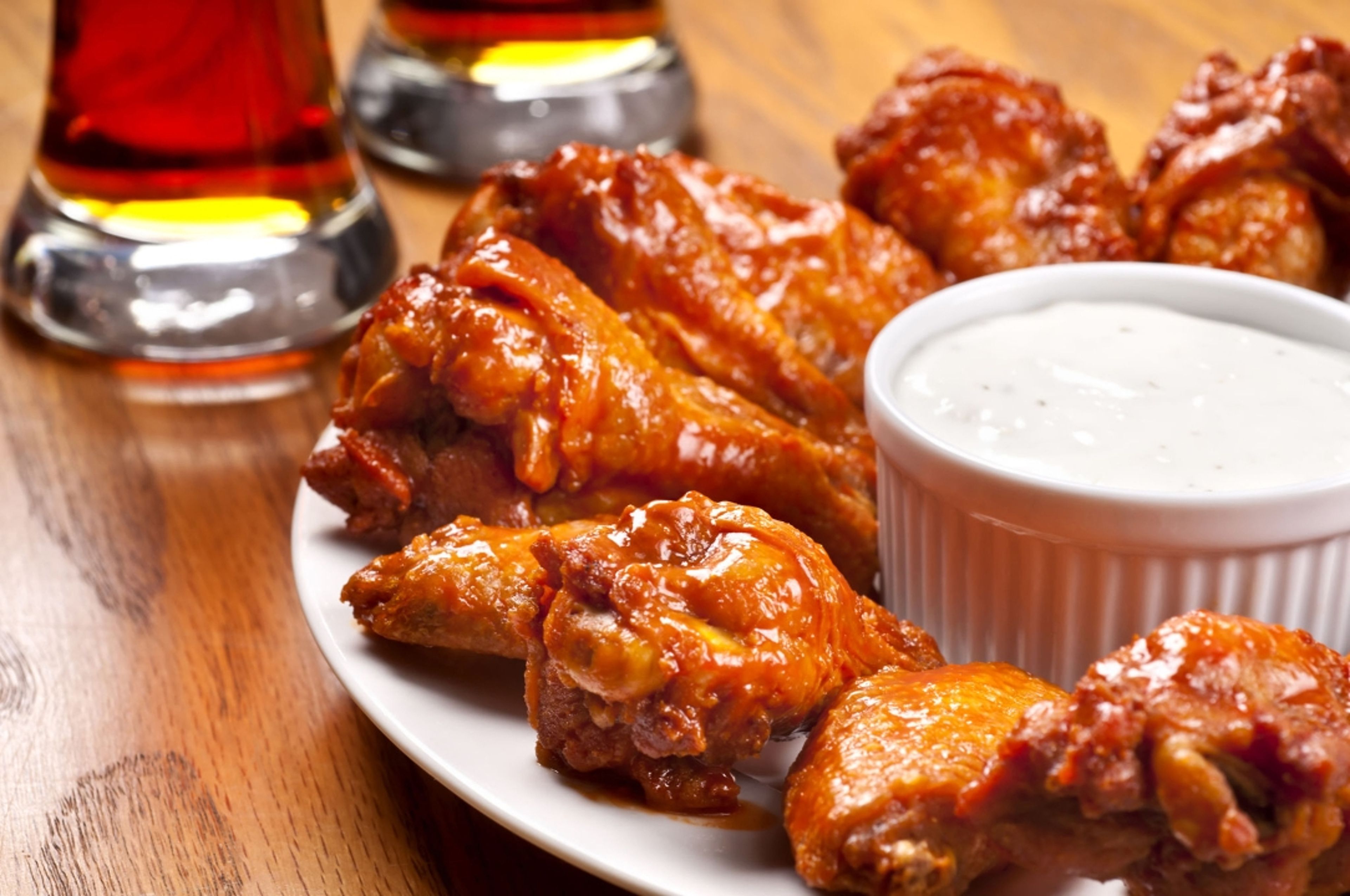 Hot Honey Glazed Wings (8).