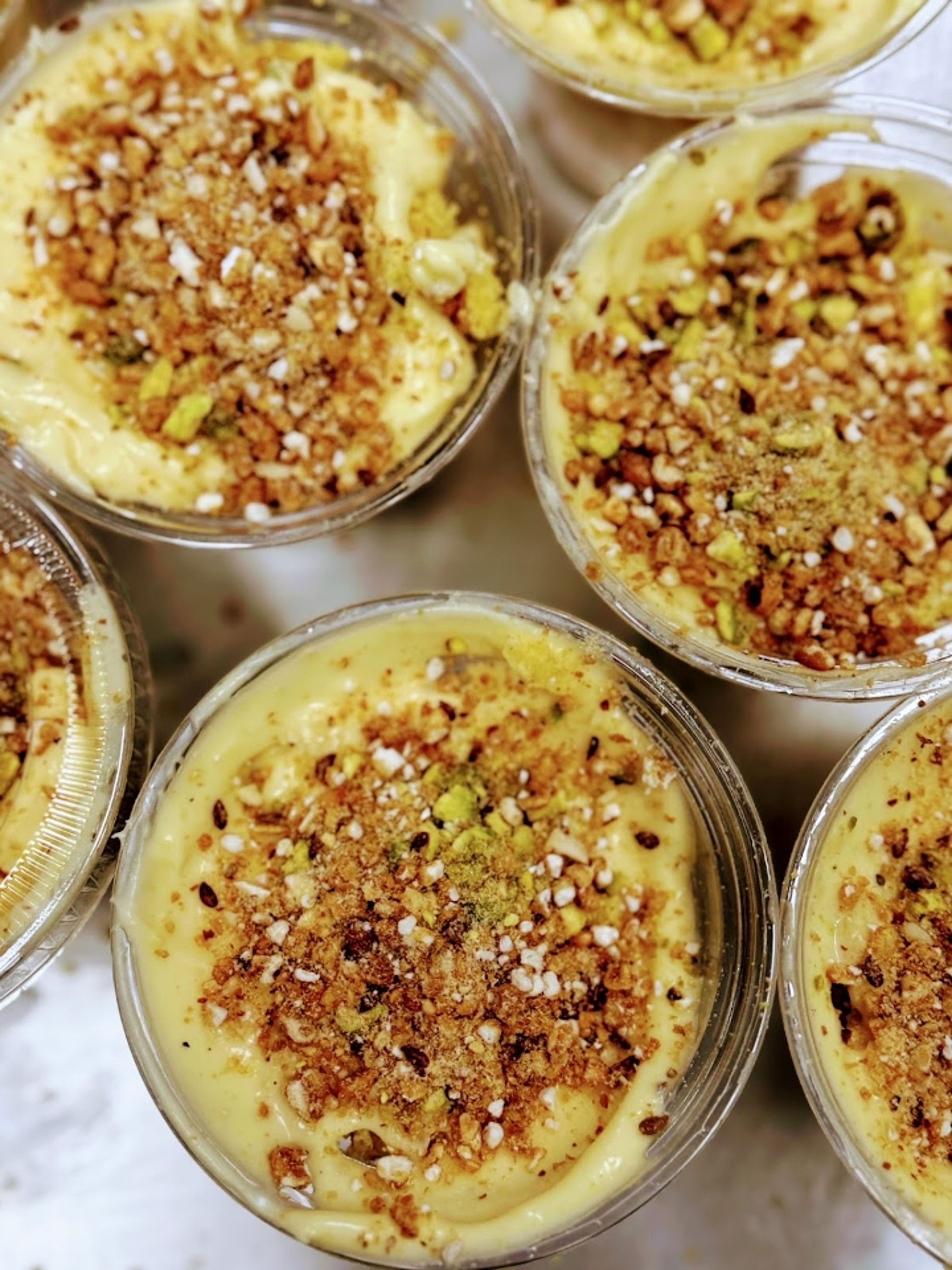 Kesar pista Cheese Cake.