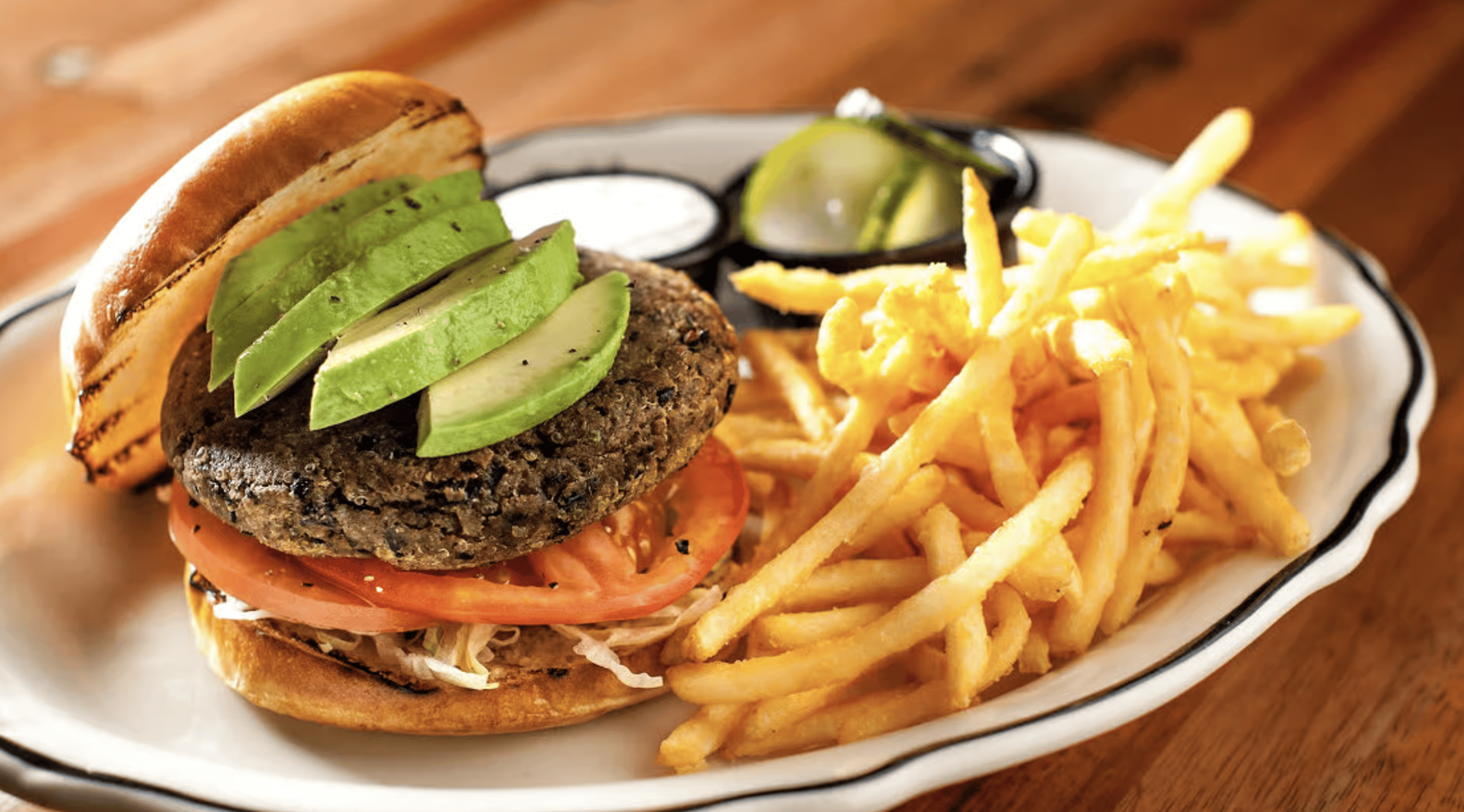 Black Bean Burger.