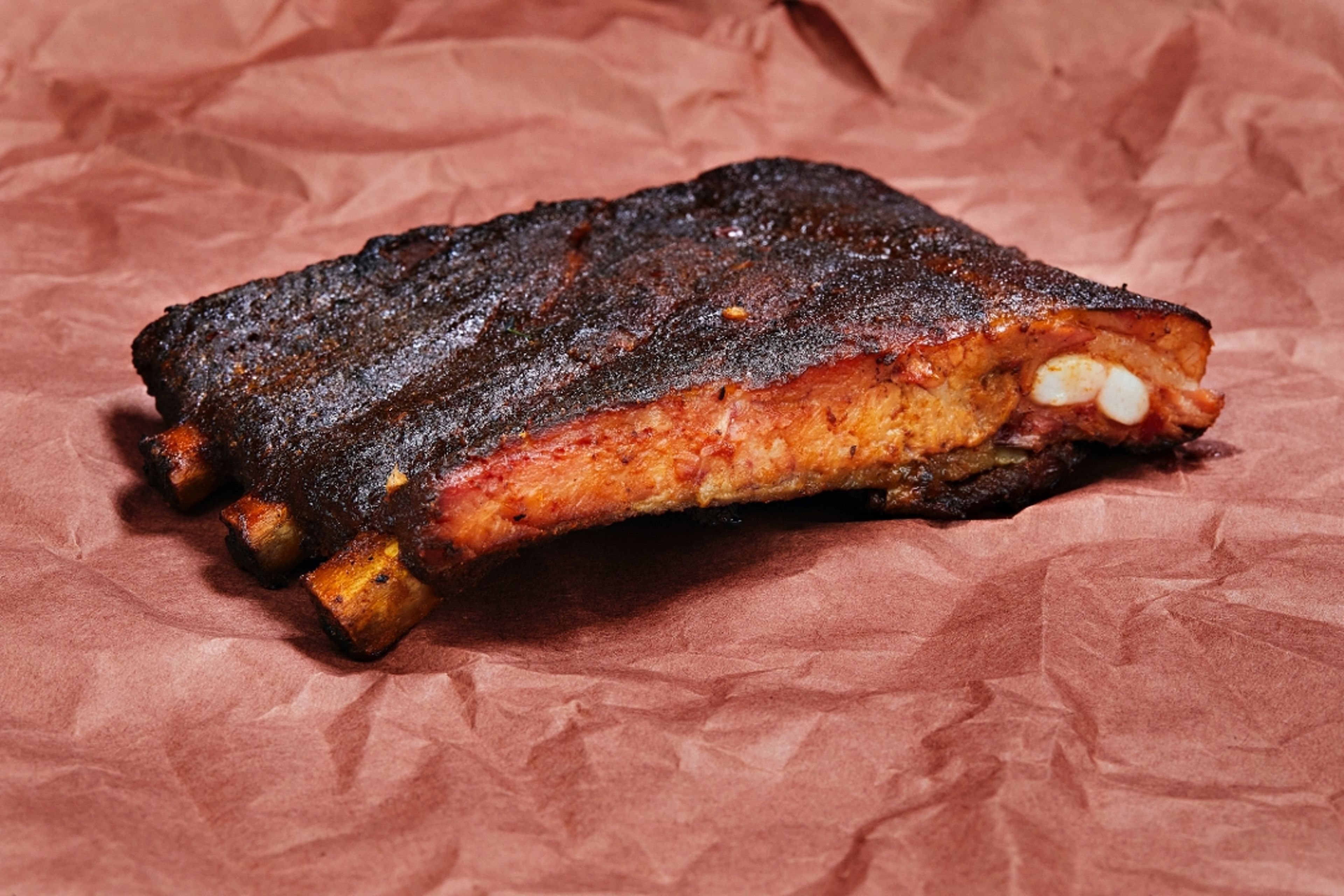 โ
Rack BBQ Pork Ribs (GF).