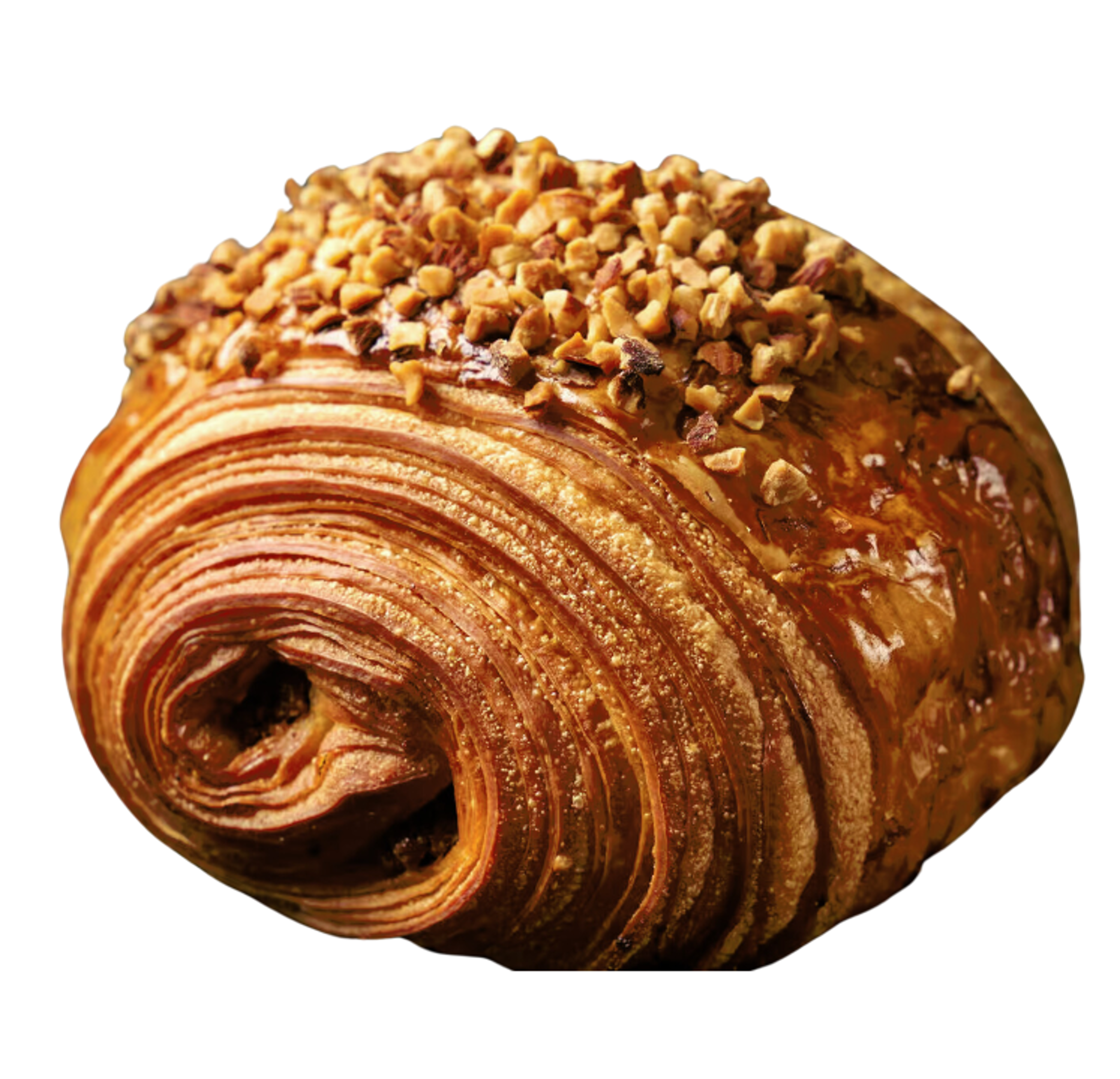Hazelnut Praline Croissant.