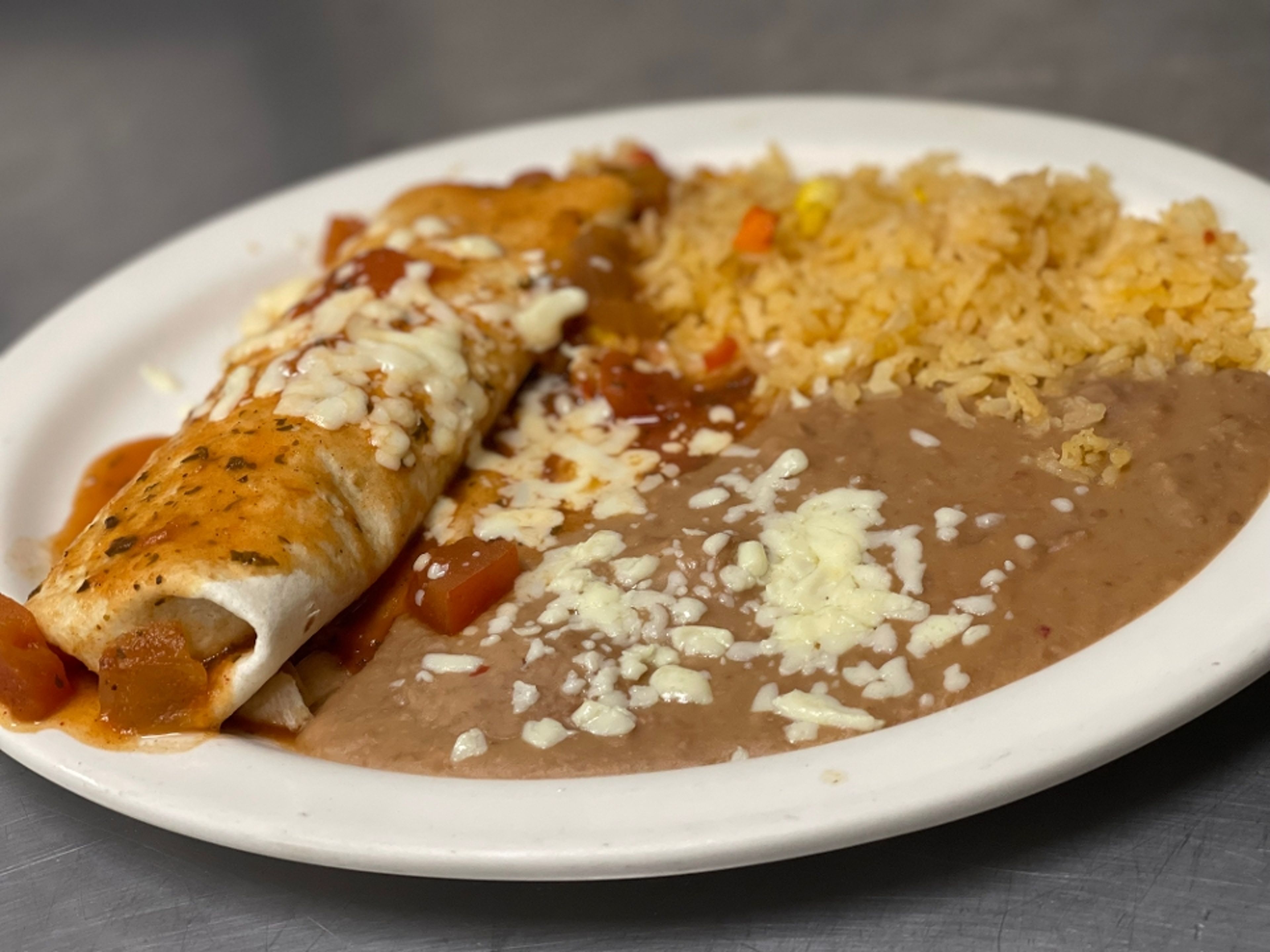 Whatever you want ( Burrito Rice And Beans).