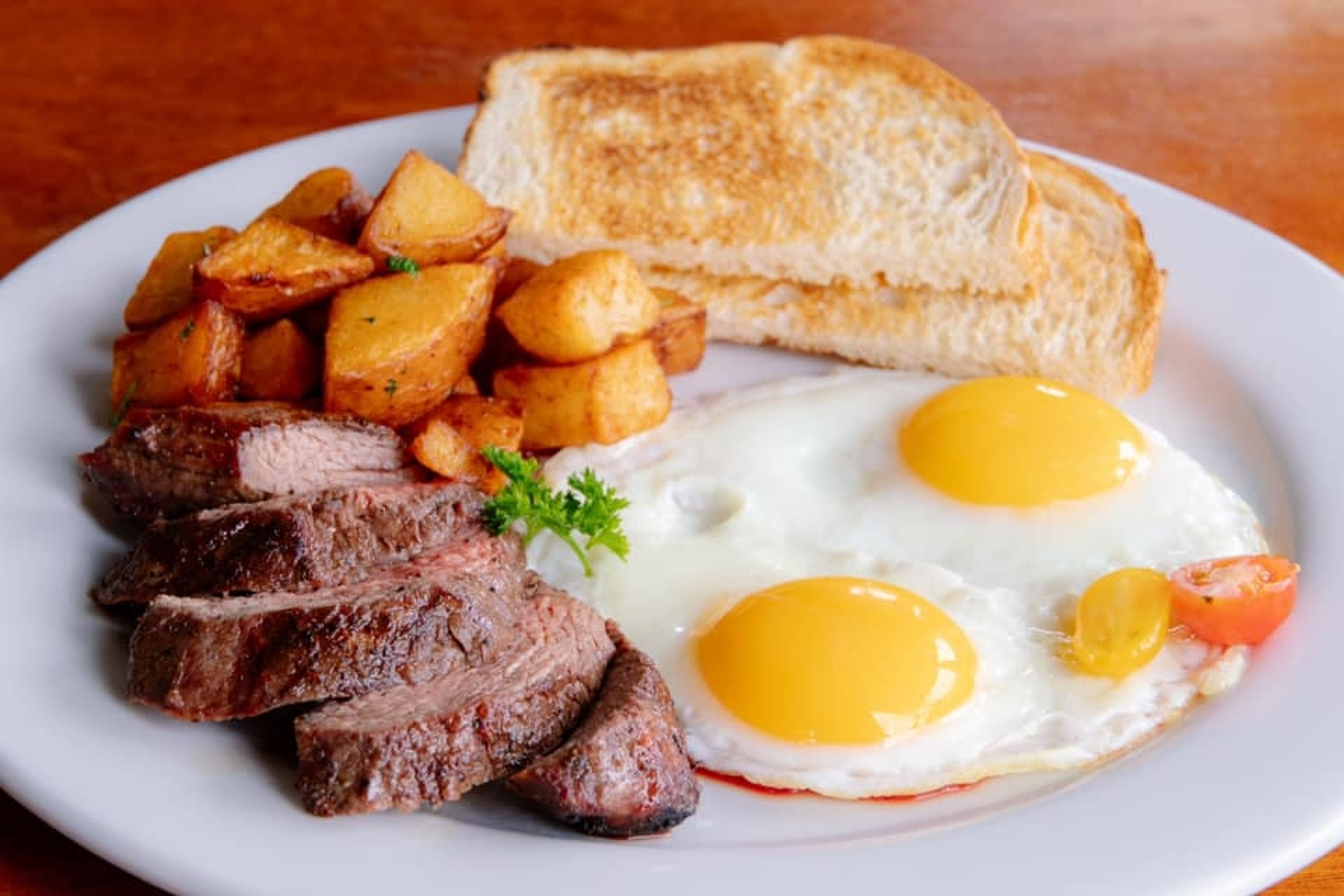 Steak & Eggs.