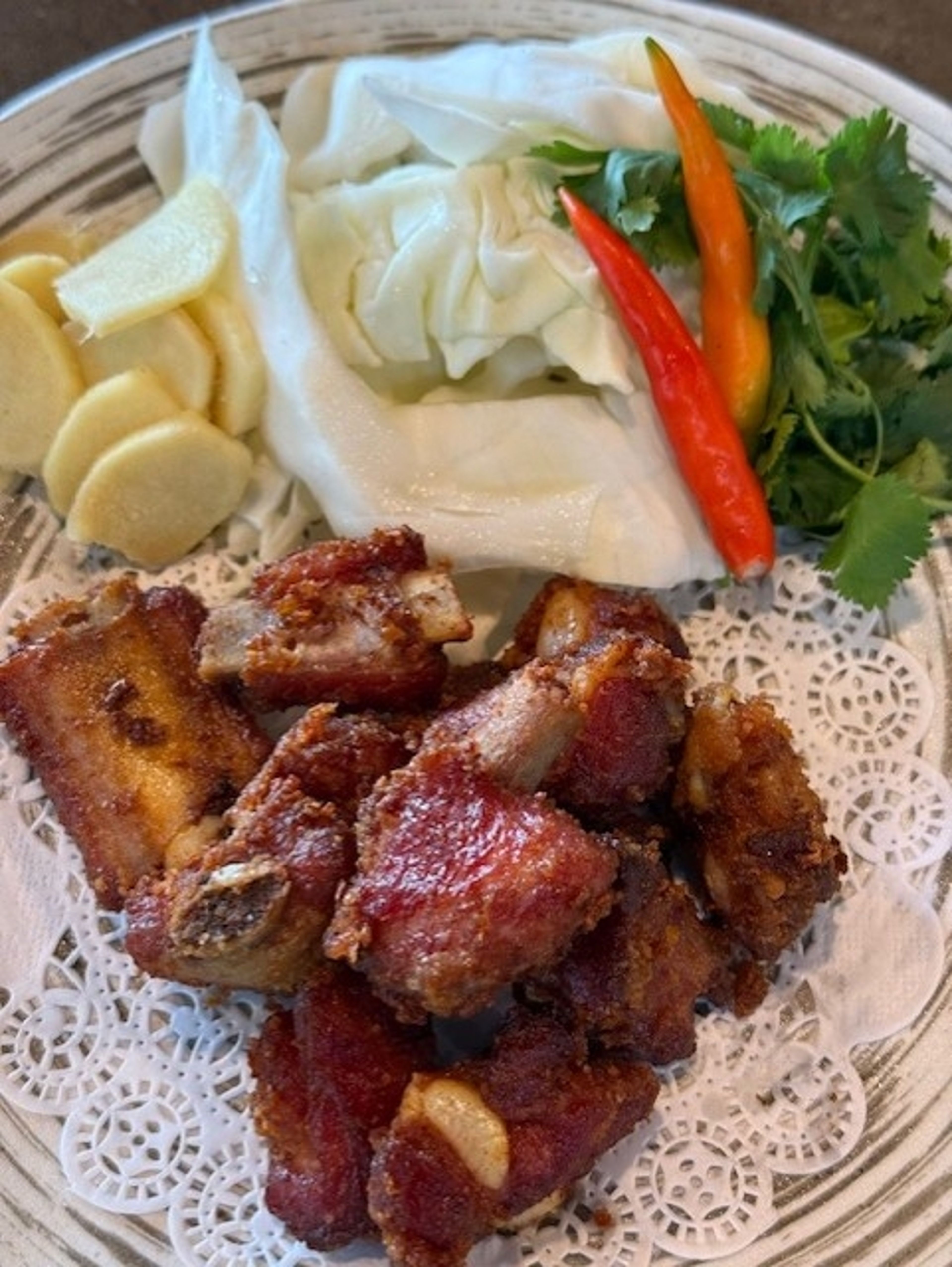 Fermented Pork Ribs แหนมกระดูกหมู.
