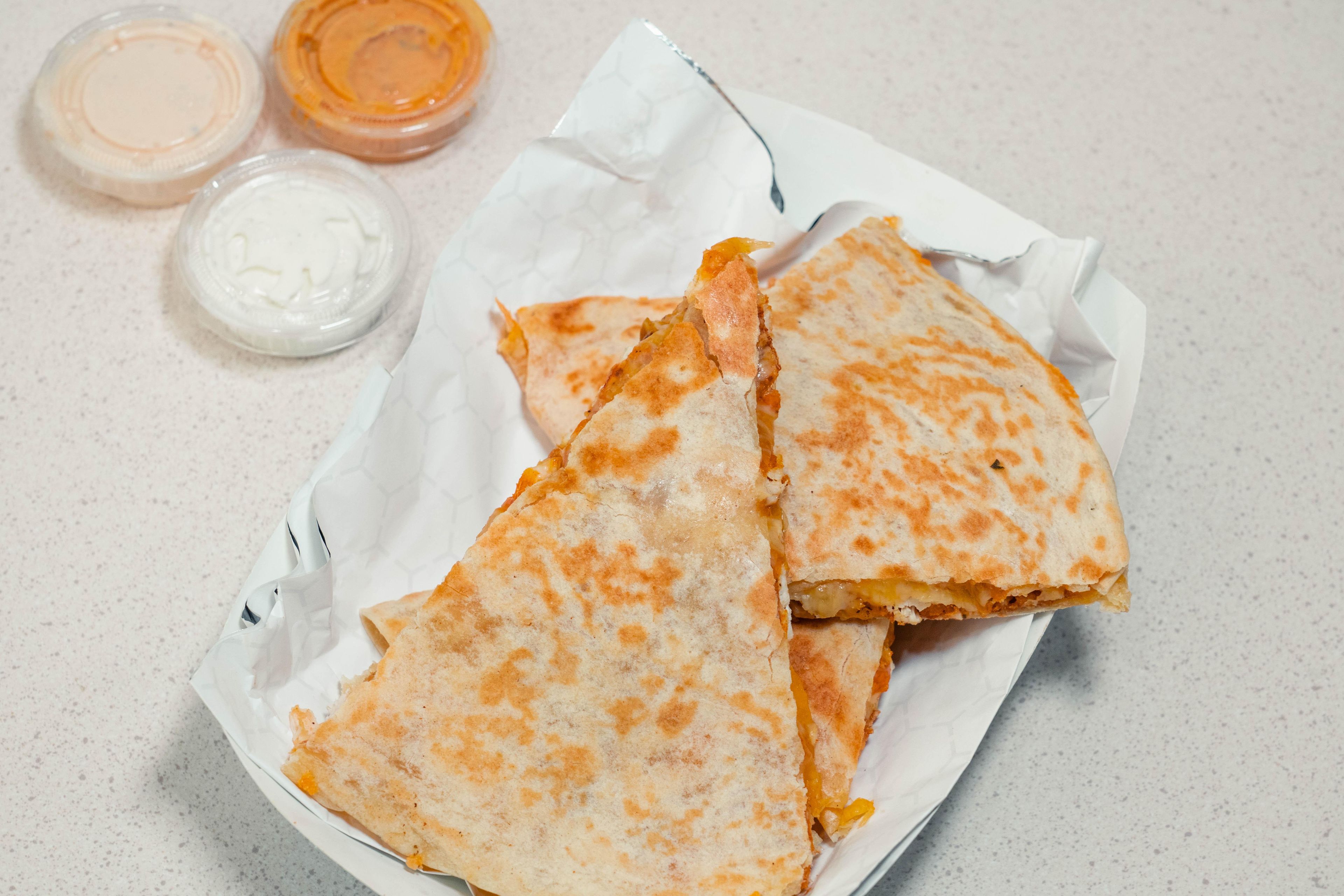 Chicken Quesadilla.